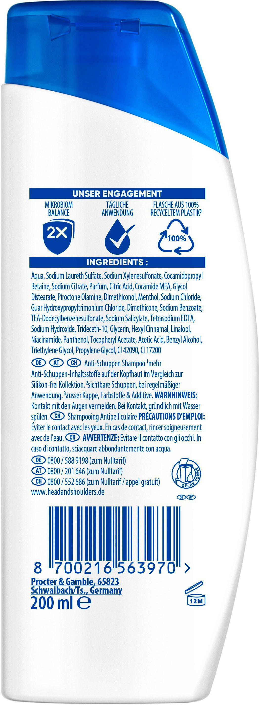 Produktbild head&shoulders Anti-Schuppen Shampoo Menthol Fresh 2 von 7