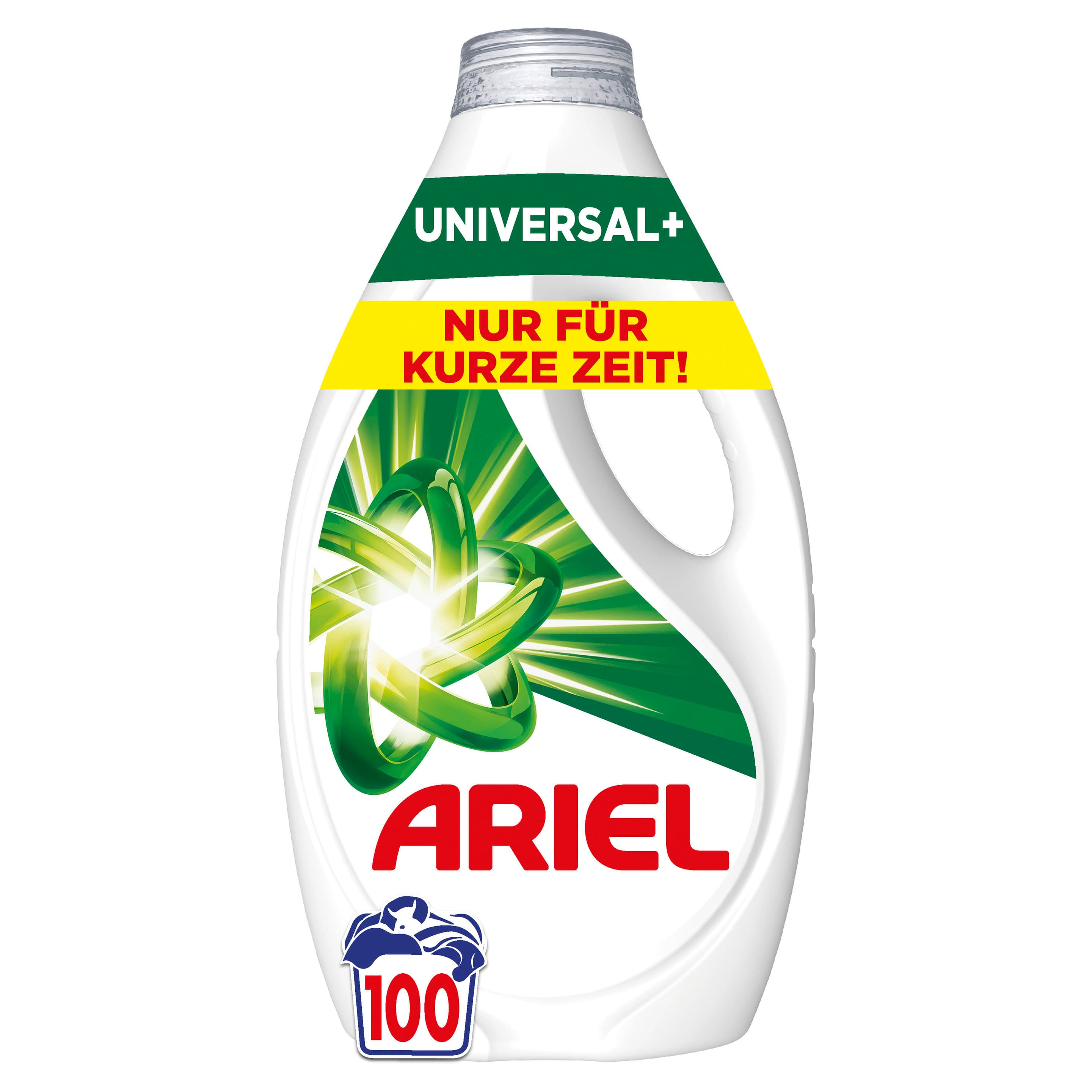 Ariel Vollwaschmittel Universal+ Flüssigwaschmittel 100WL