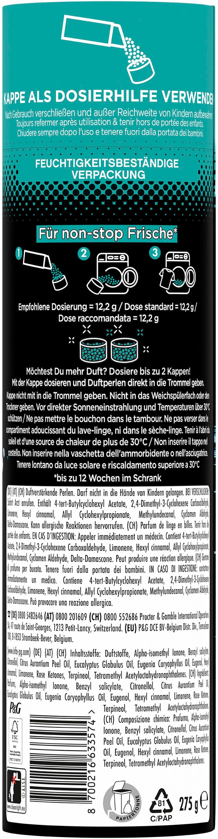 Produktbild Lenor UNSTOPPABLES Wäscheparfüm Fresh 3 von 11