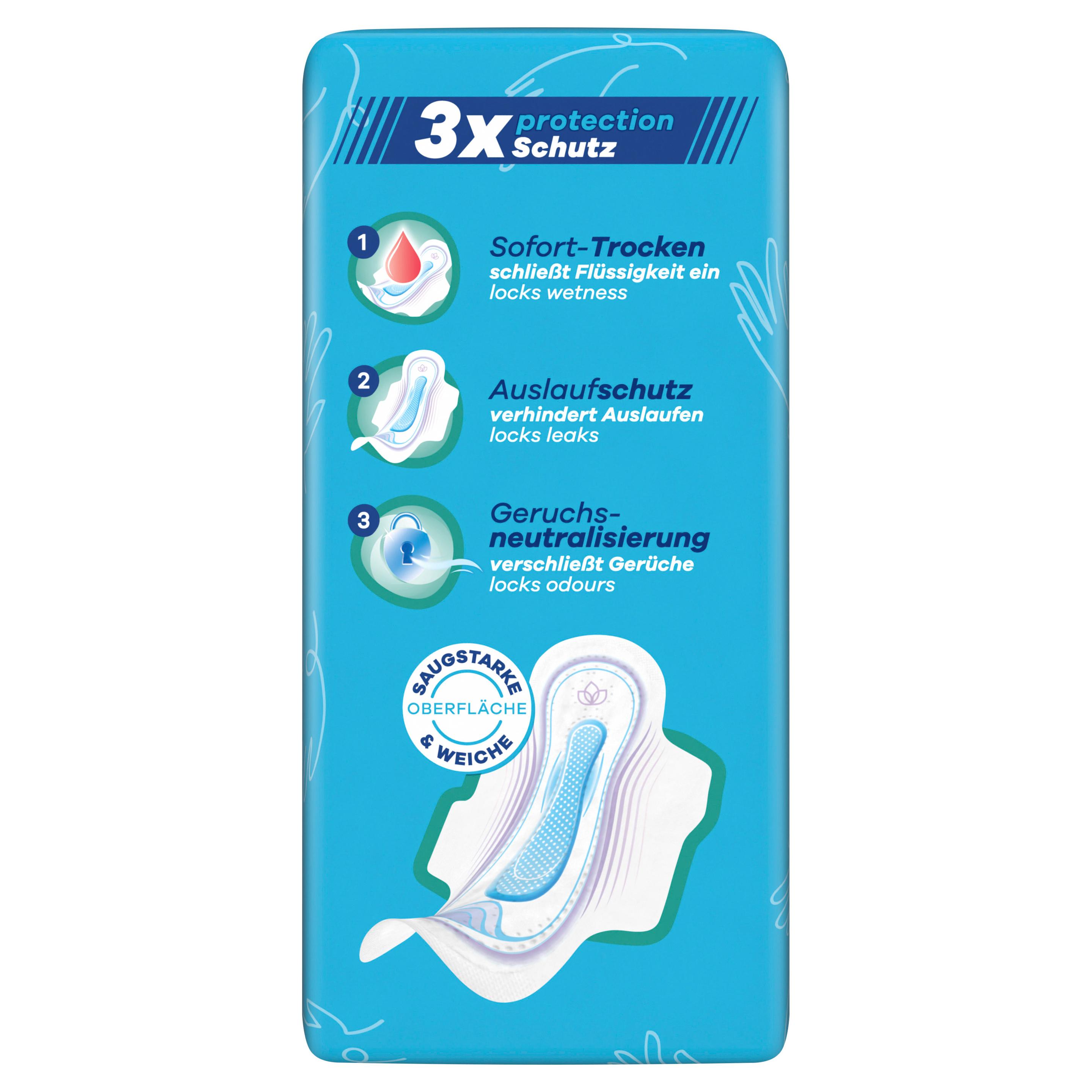 Produktbild Always ultra Damenbinden Normal mit Flügeln BigPack  2 von 8
