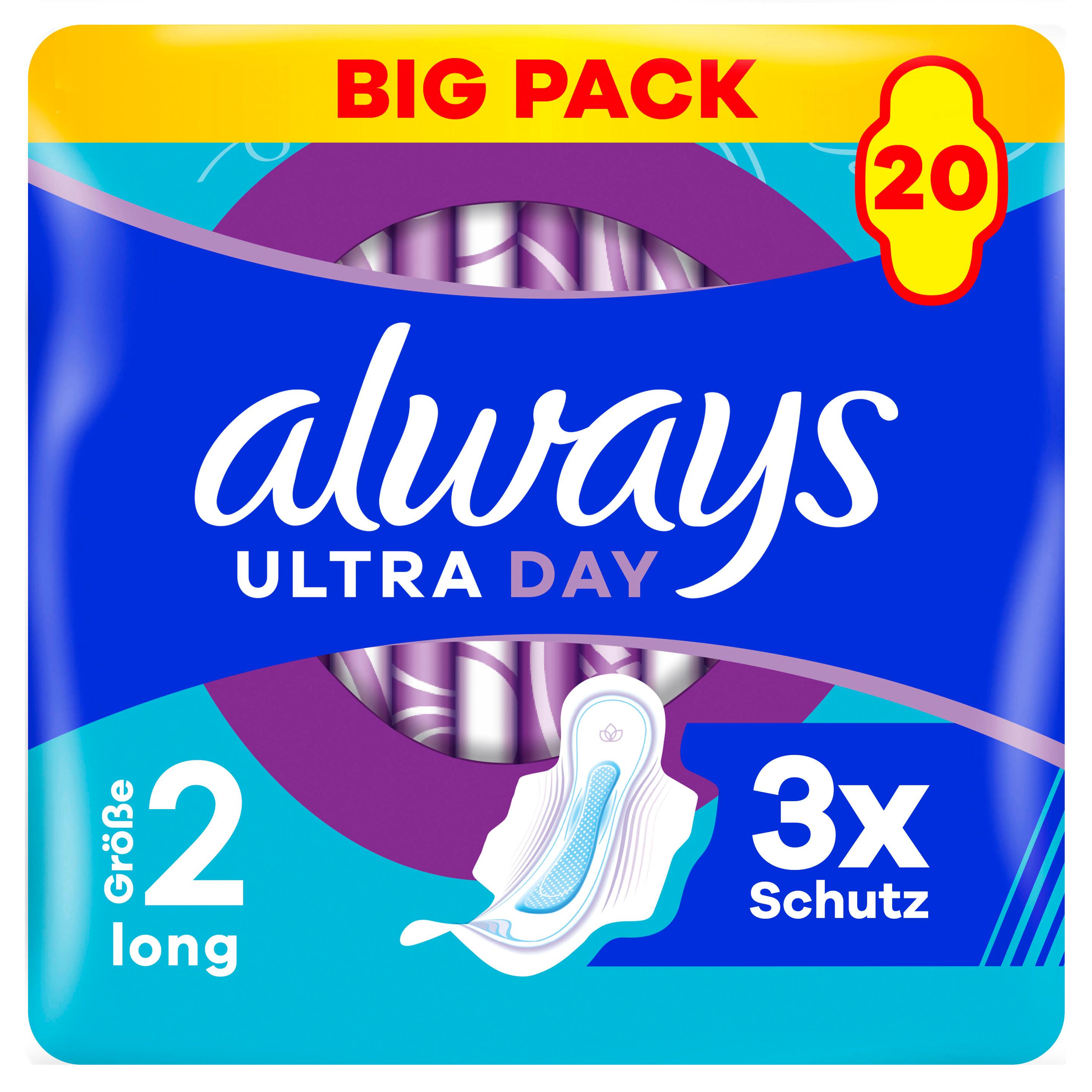 Always ultra Damenbinden Long mit Flügeln BigPack 