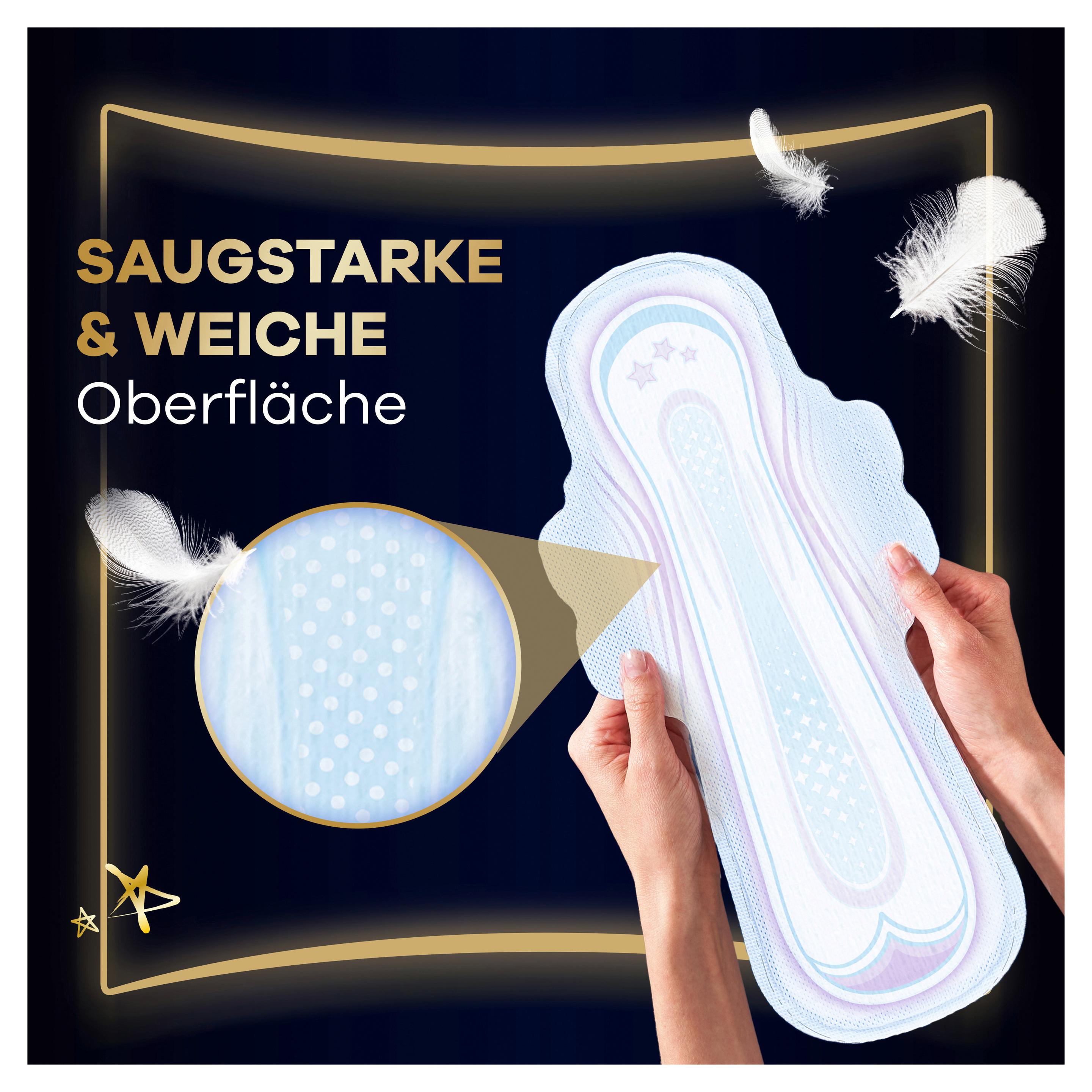 Produktbild Always ultra Damenbinden Secure Night Extra mit Flügeln BigPack  7 von 7