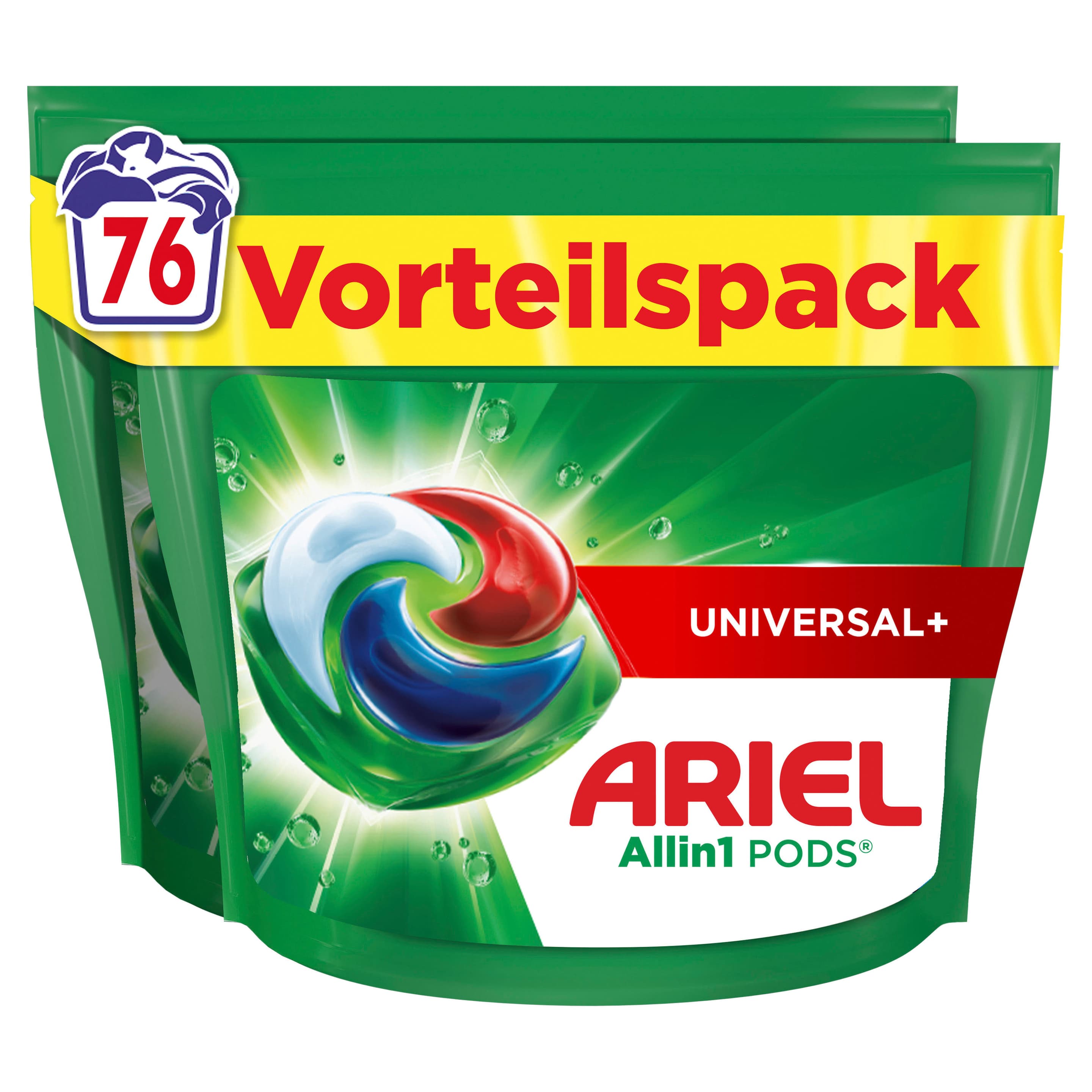 Ariel Vollwaschmittel All-in-1 PODS Universal+ 76WL
