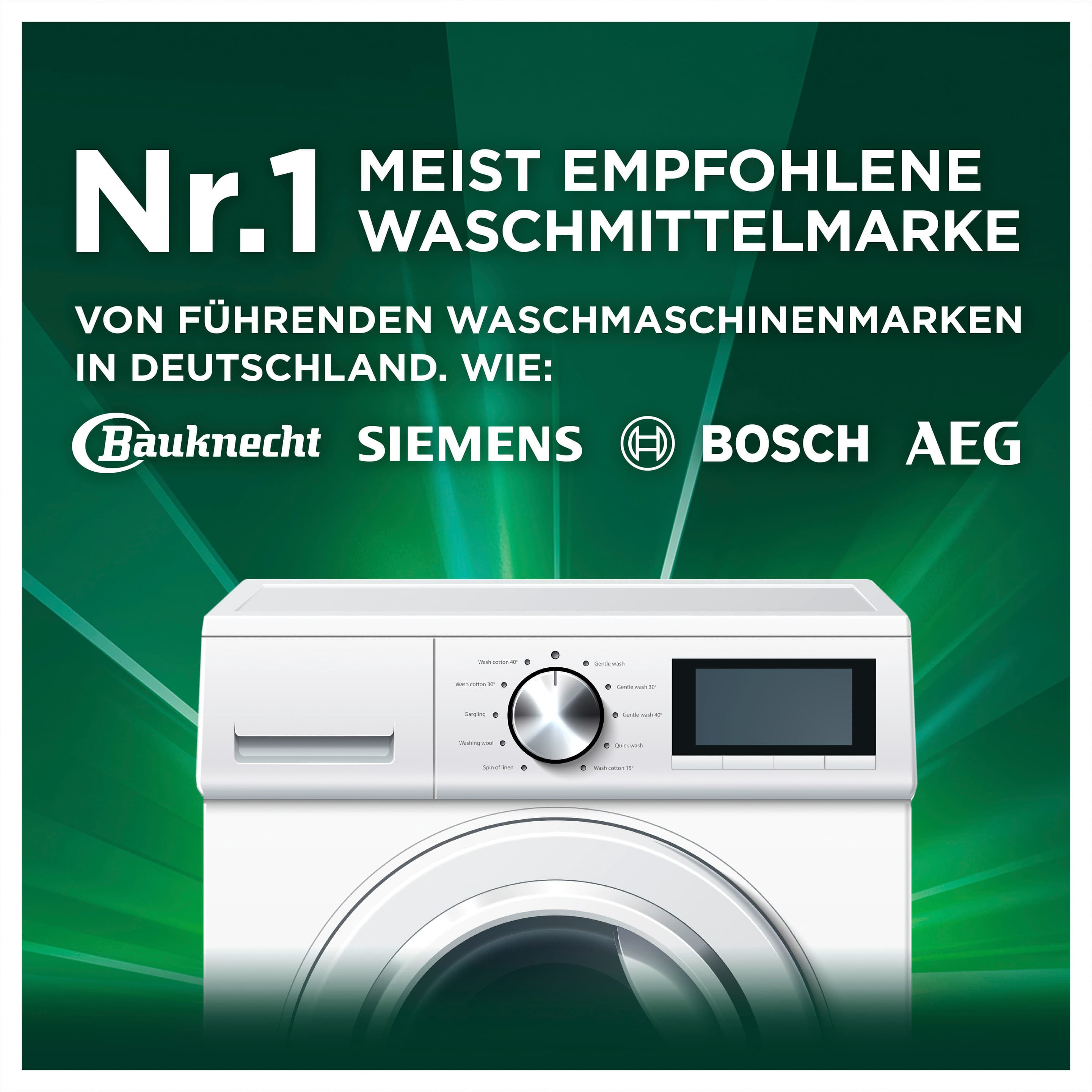 Produktbild Ariel Vollwaschmittel All-in-1 PODS Universal+ 15WL 9 von 9