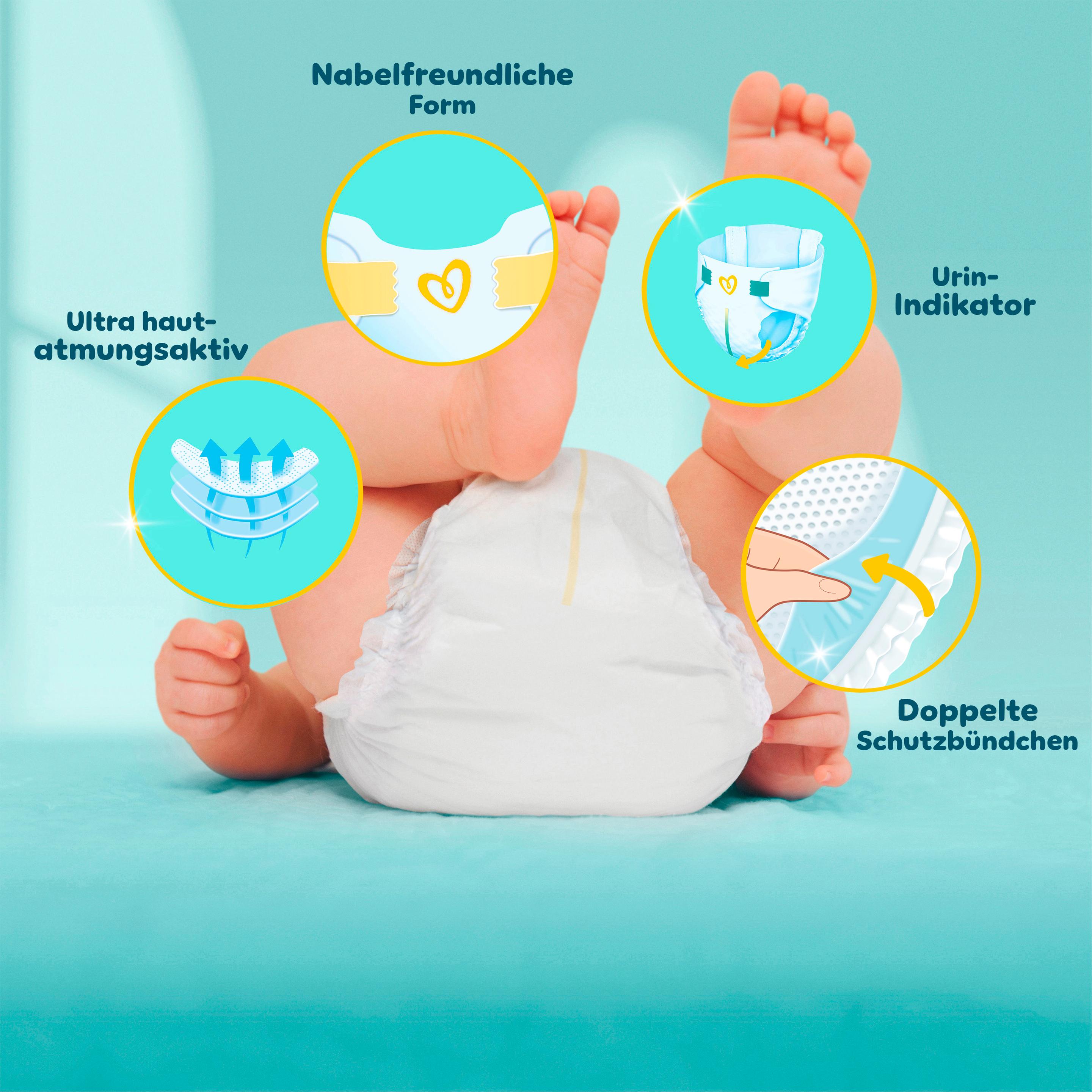 Produktbild Pampers Premium Protection New Baby Windeln Gr.0 Micro <3kg Single Pack  11 von 12