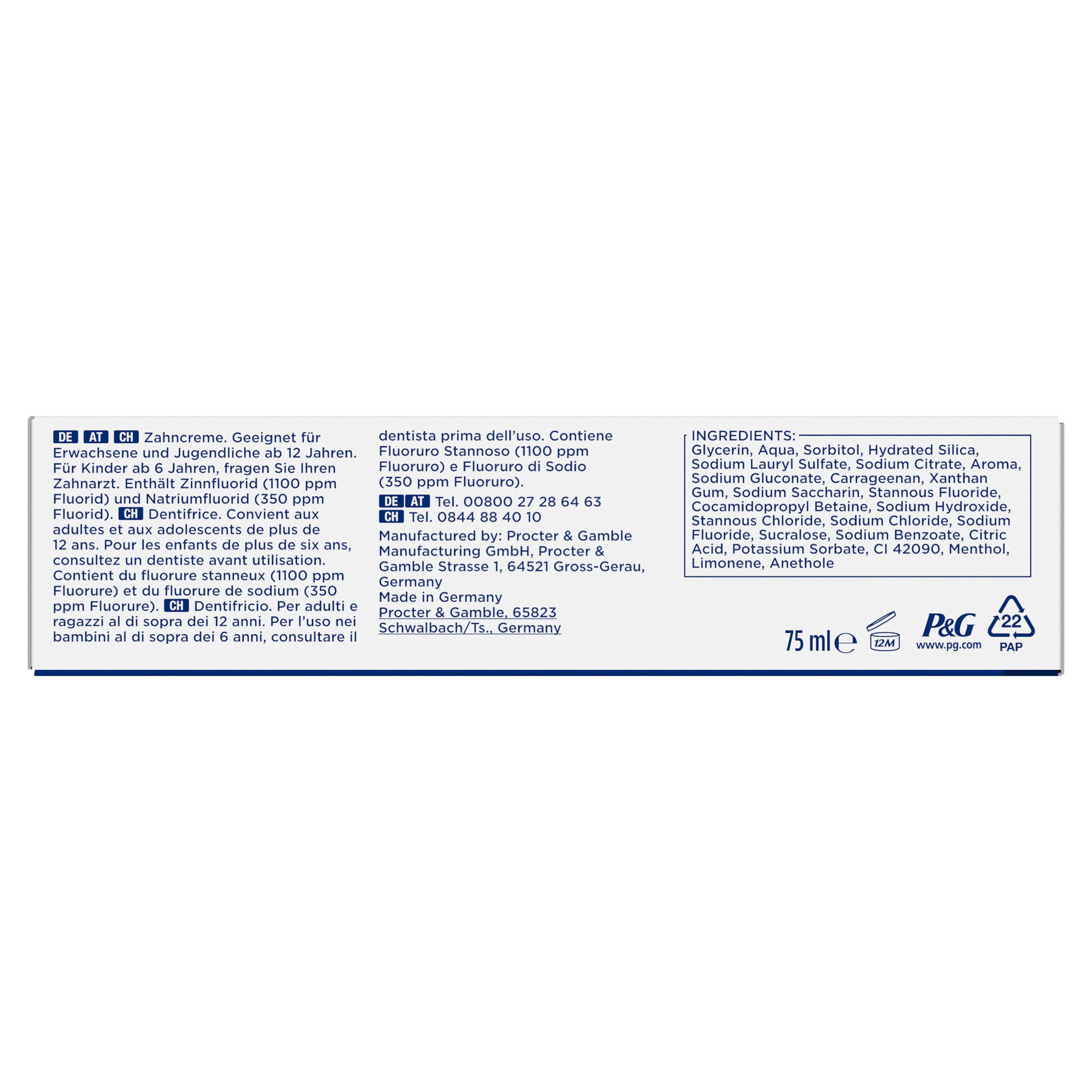 Produktbild Oral-B Zahncreme Professional Zahnschmelz Stärkung 6 von 6