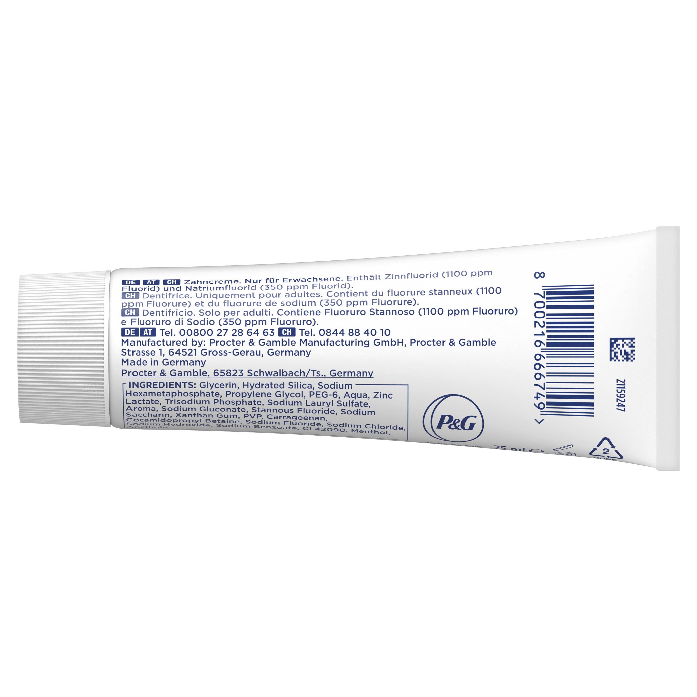 Produktbild Oral-B Zahncreme Professional Plaque Prophylaxe 3 von 4