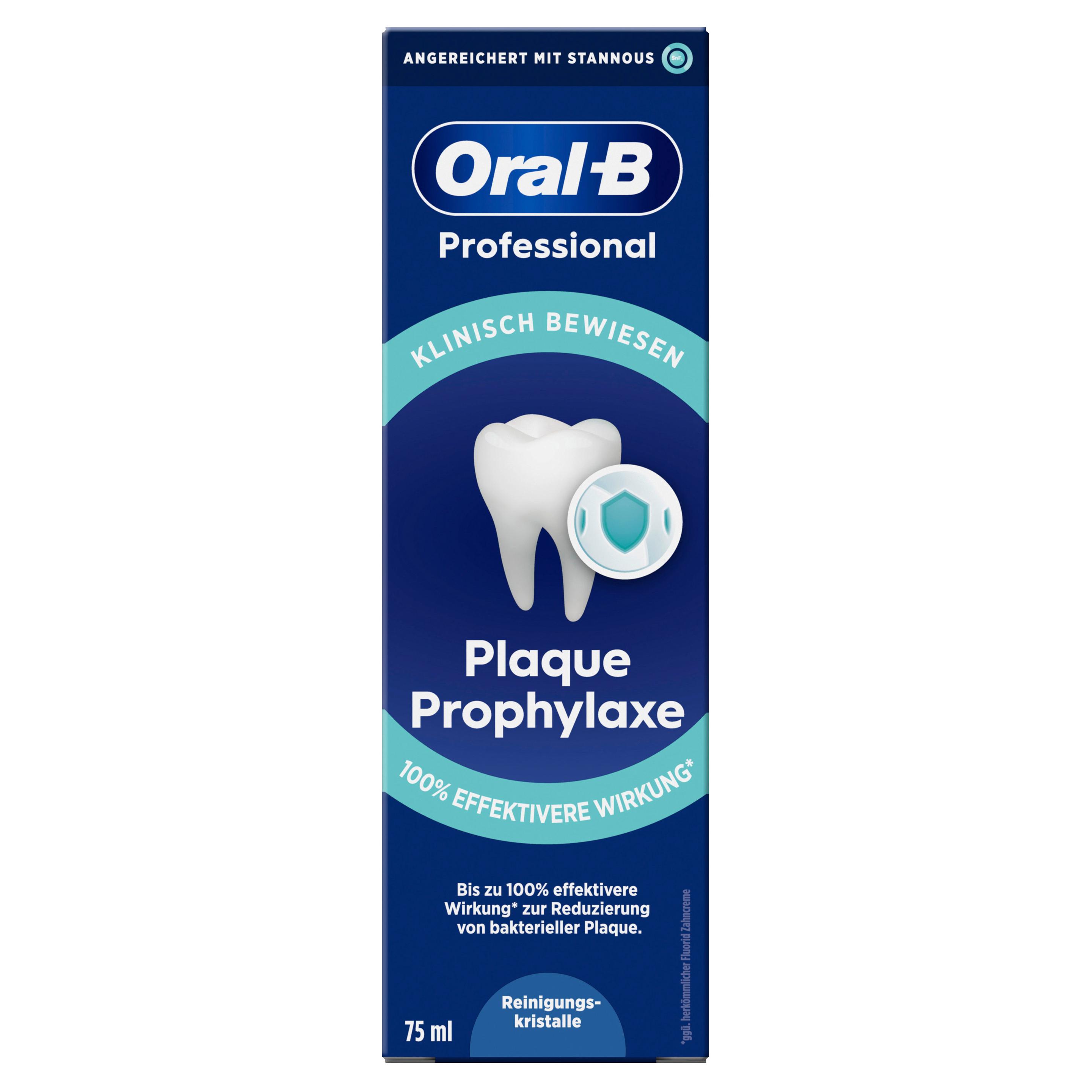 Produktbild Oral-B Zahncreme Professional Plaque Prophylaxe 2 von 4