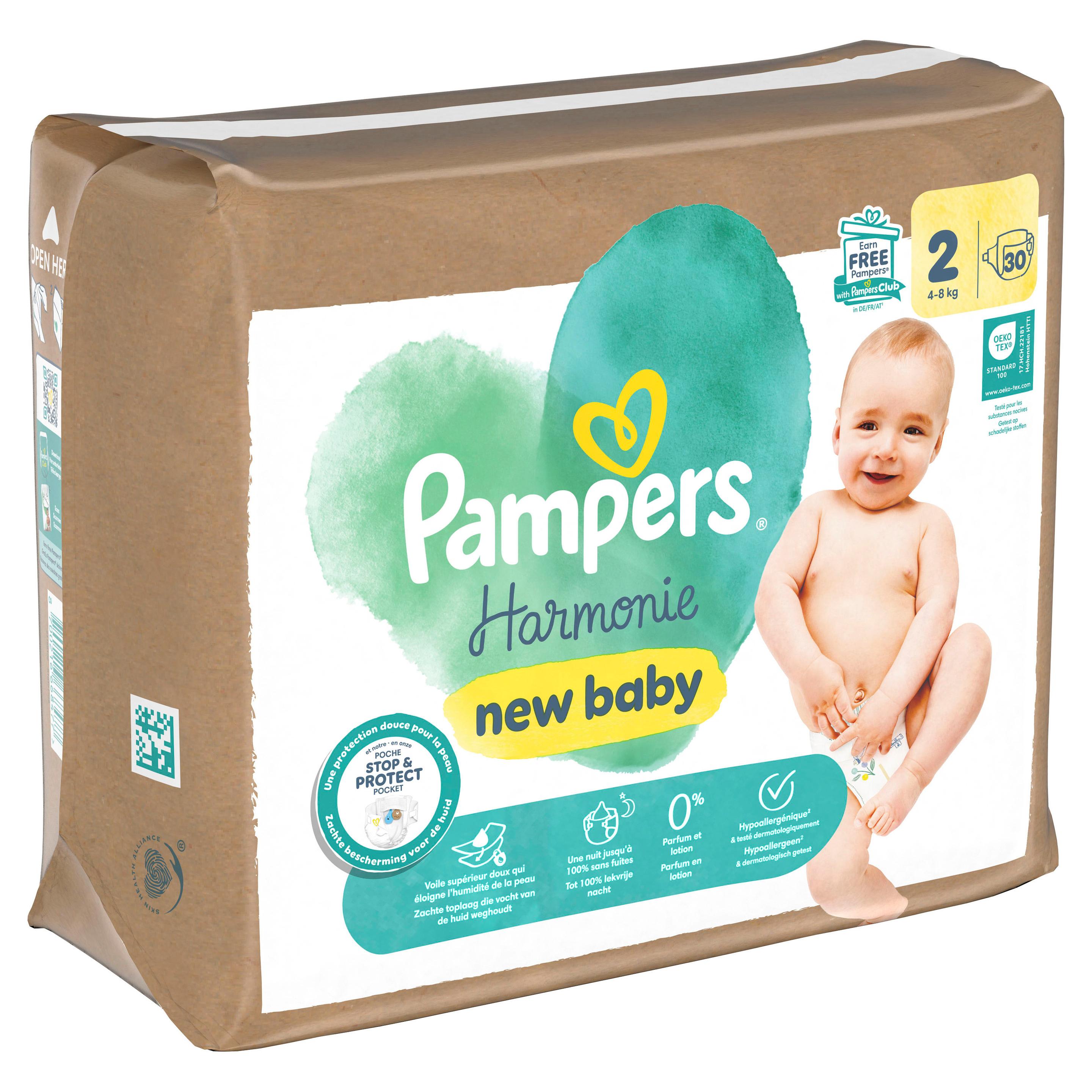 Produktbild Pampers Harmonie Windeln Gr.2 Mini 4-8kg Single Pack  3 von 11