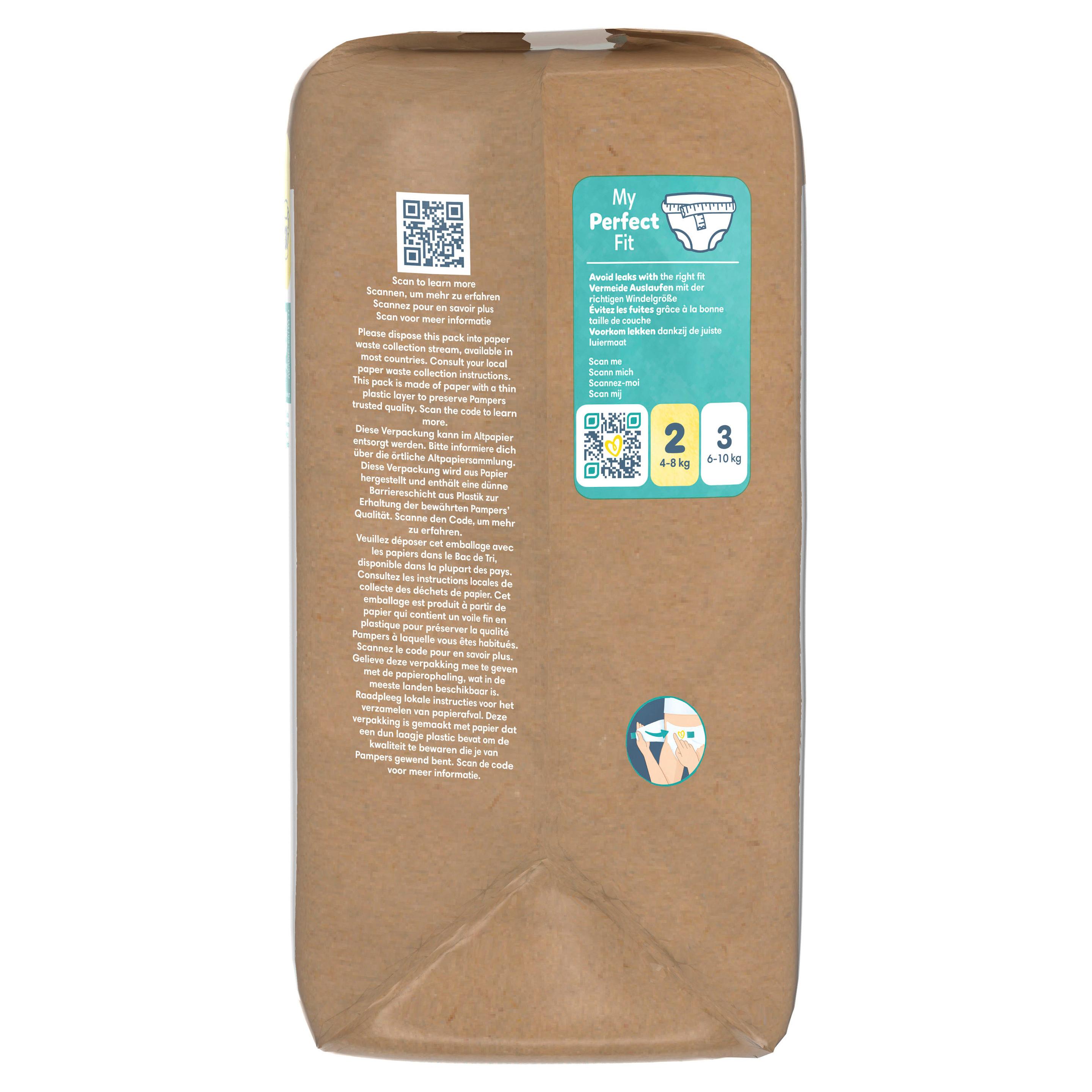 Produktbild Pampers Harmonie Windeln Gr.2 Mini 4-8kg Single Pack  4 von 11