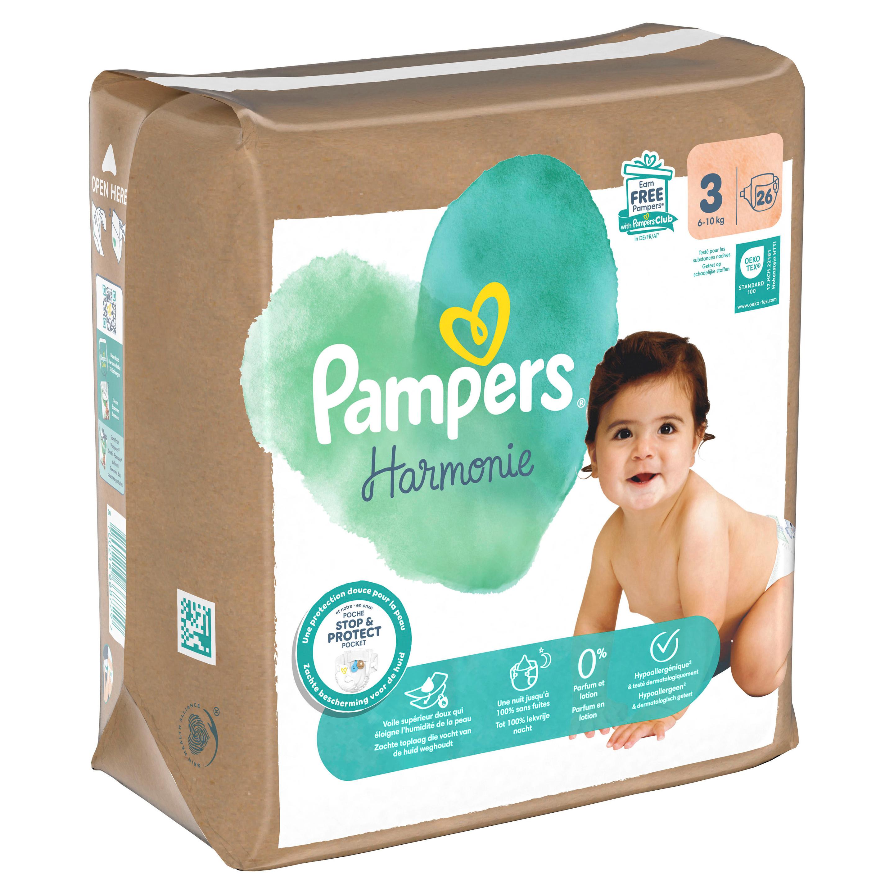 Produktbild Pampers Harmonie Windeln Gr.3 Midi 6-10kg Single Pack 3 von 12