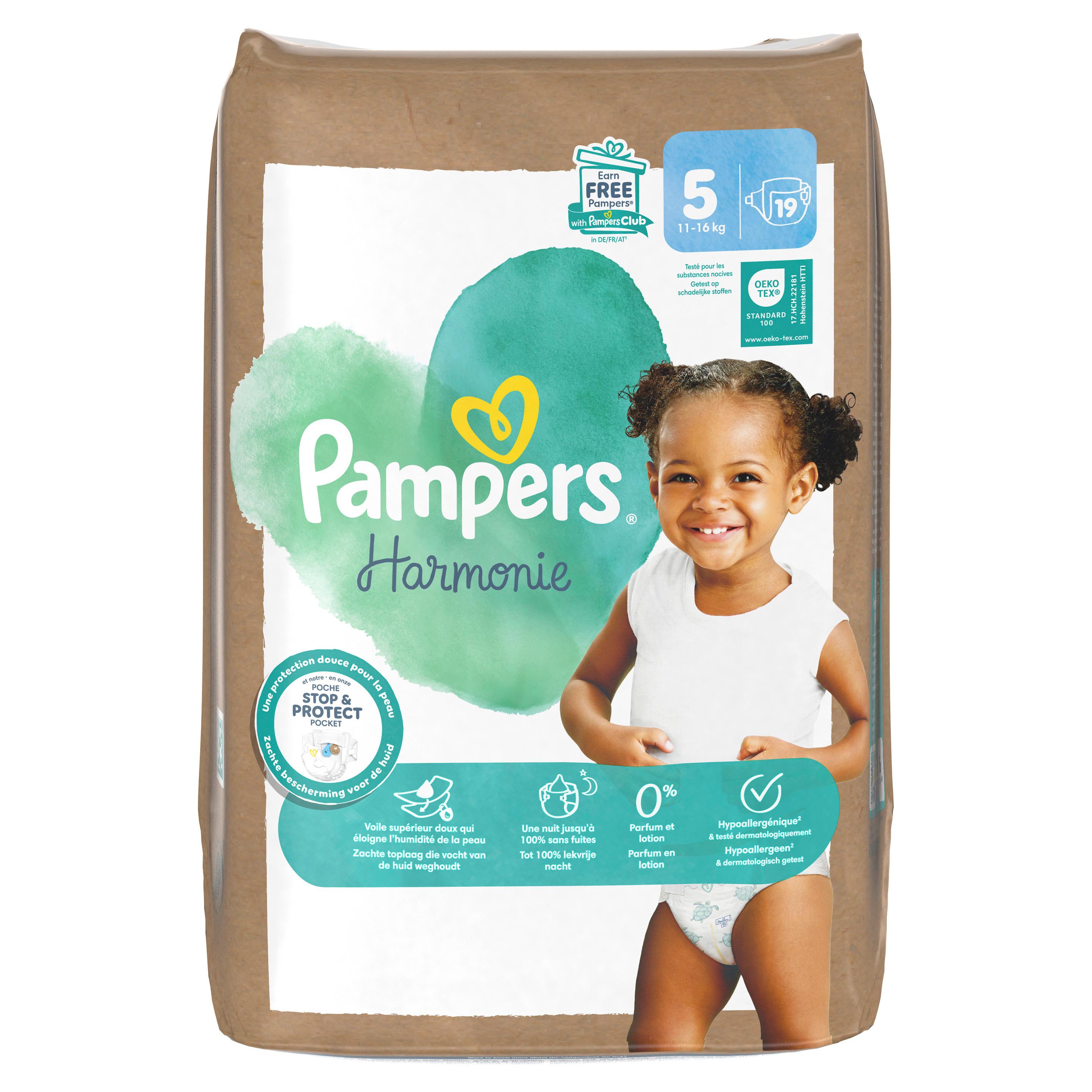 Pampers Harmonie Windeln Gr.5 Junior 11+kg Single Pack 19 ST