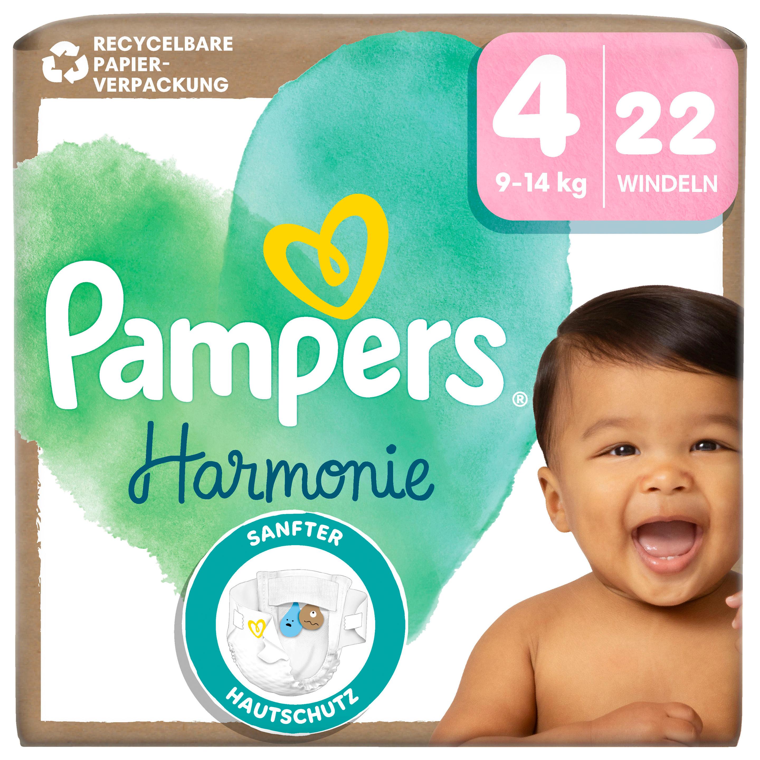 Pampers Harmonie Windeln Gr.4 Maxi 9-14kg Single Pack