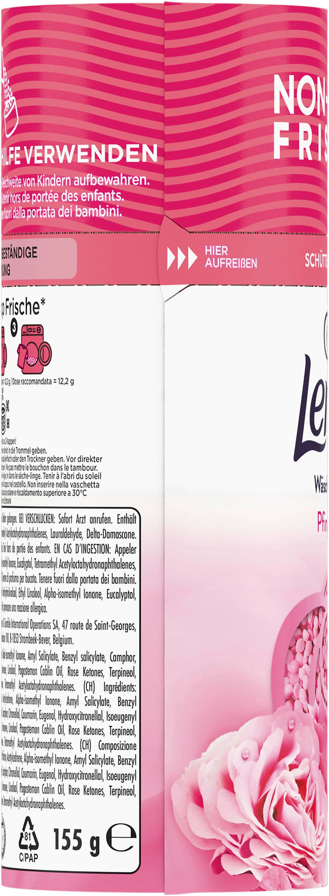 Produktbild Lenor Wäscheparfüm Pfingstrose & Hibiskusblüte  10 von 10