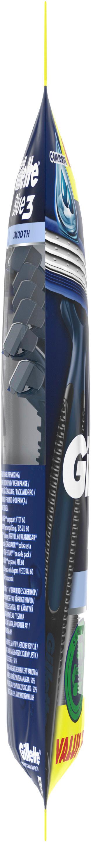 Produktbild Gillette BLUE 3 Einweg Rasierer Smooth 9 von 10