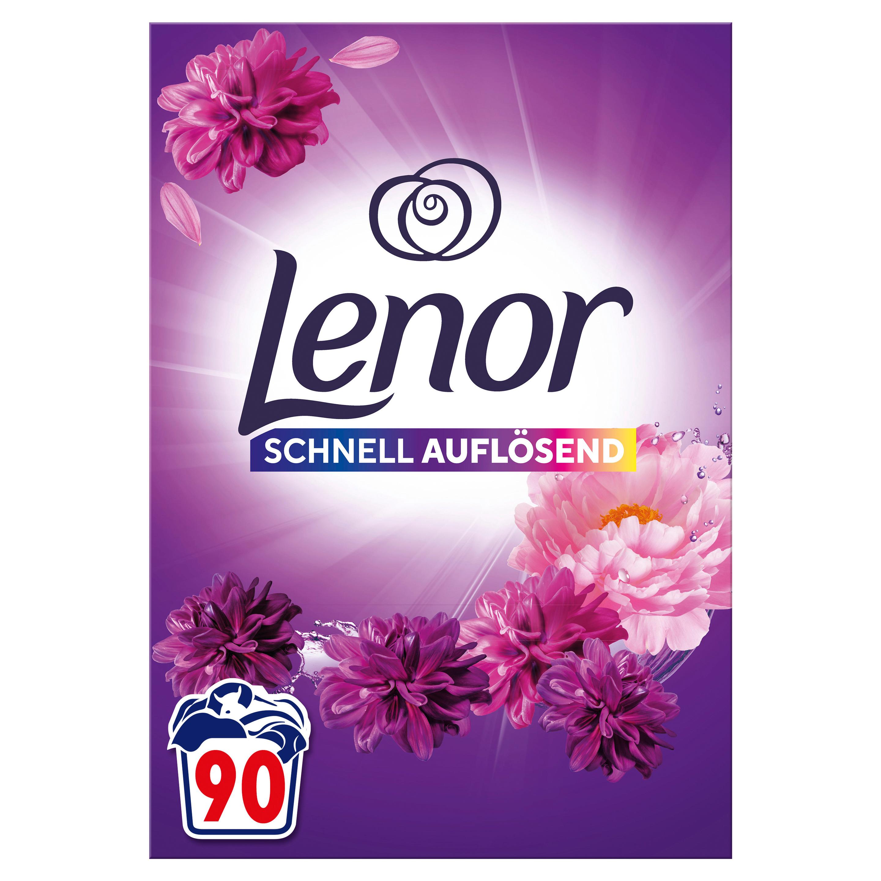 Lenor Waschmittel Pulver Blütentraum 90WL
