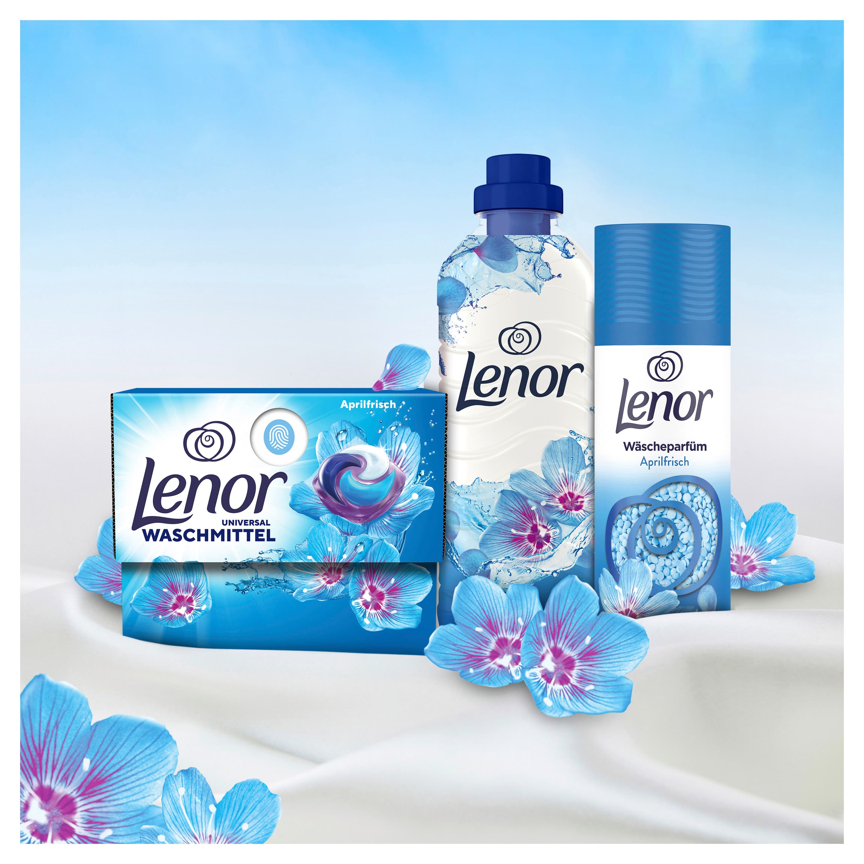 Produktbild Lenor Vollwaschmittel Flüssig All-in-1 Pods Aprilfrisch  7 von 13