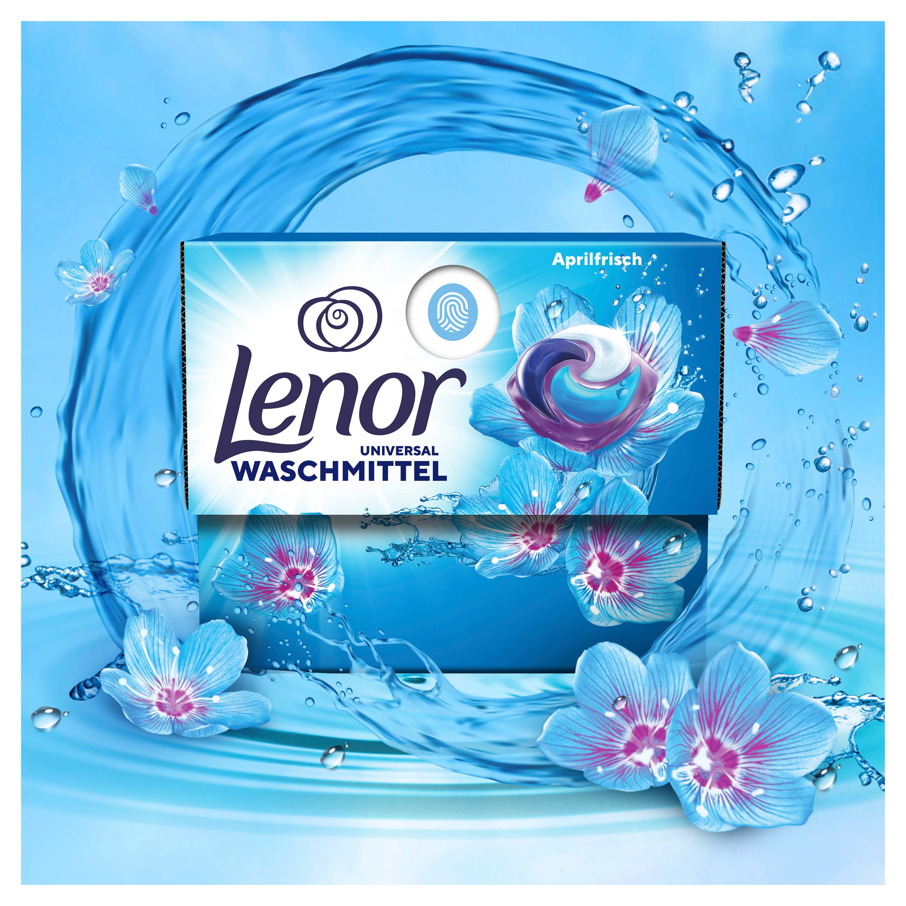 Produktbild Lenor Vollwaschmittel Flüssig All-in-1 Pods Aprilfrisch  6 von 13