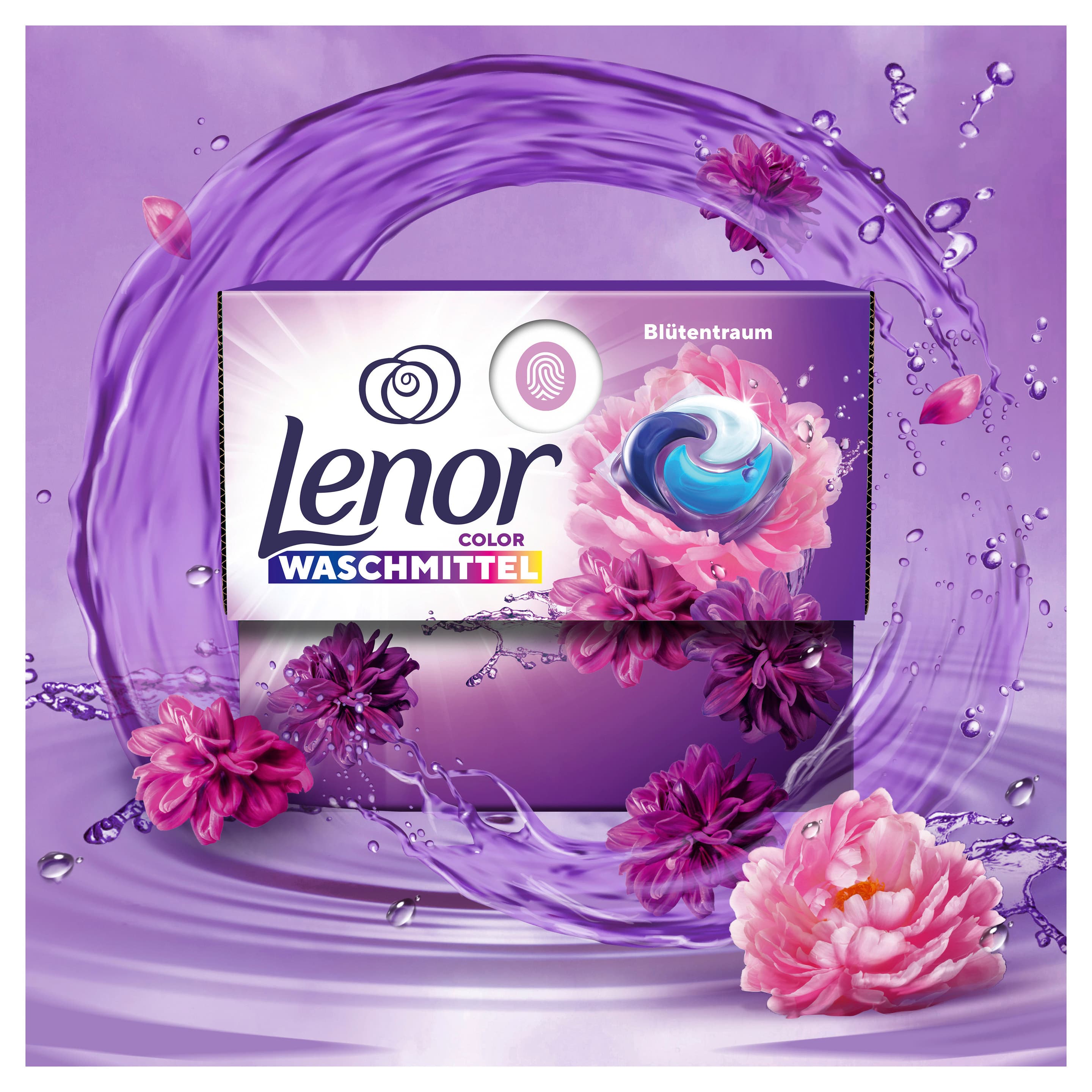 Produktbild Lenor Colorwaschmittel All-in-1 Pods Blütentraum  7 von 9