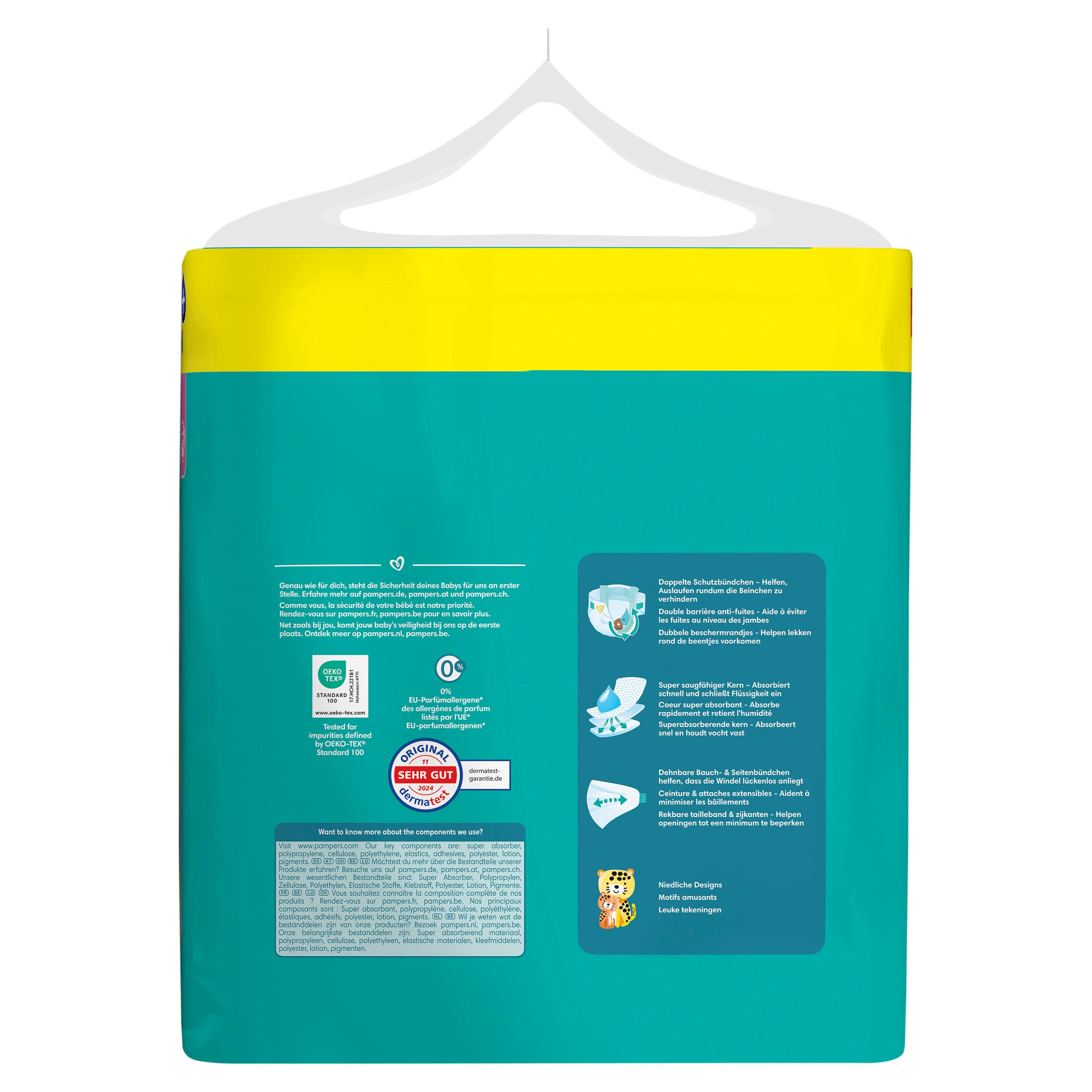 Produktbild Pampers Baby Dry Windeln Gr.4+ Maxi Plus 10-15kg Big Pack  8 von 15