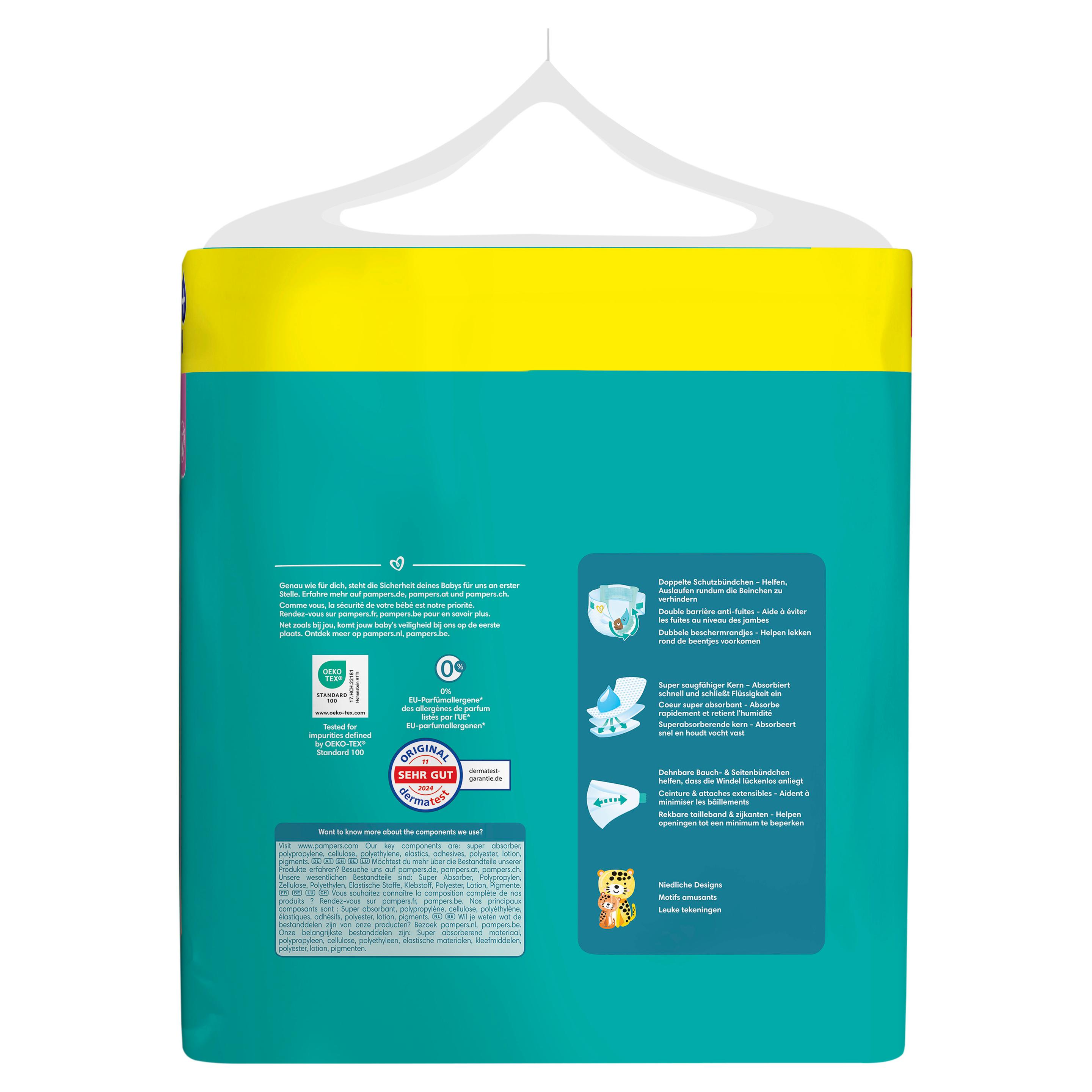Produktbild Pampers Baby Dry Windeln Gr.4+ Maxi Plus 10-15kg Big Pack  7 von 15