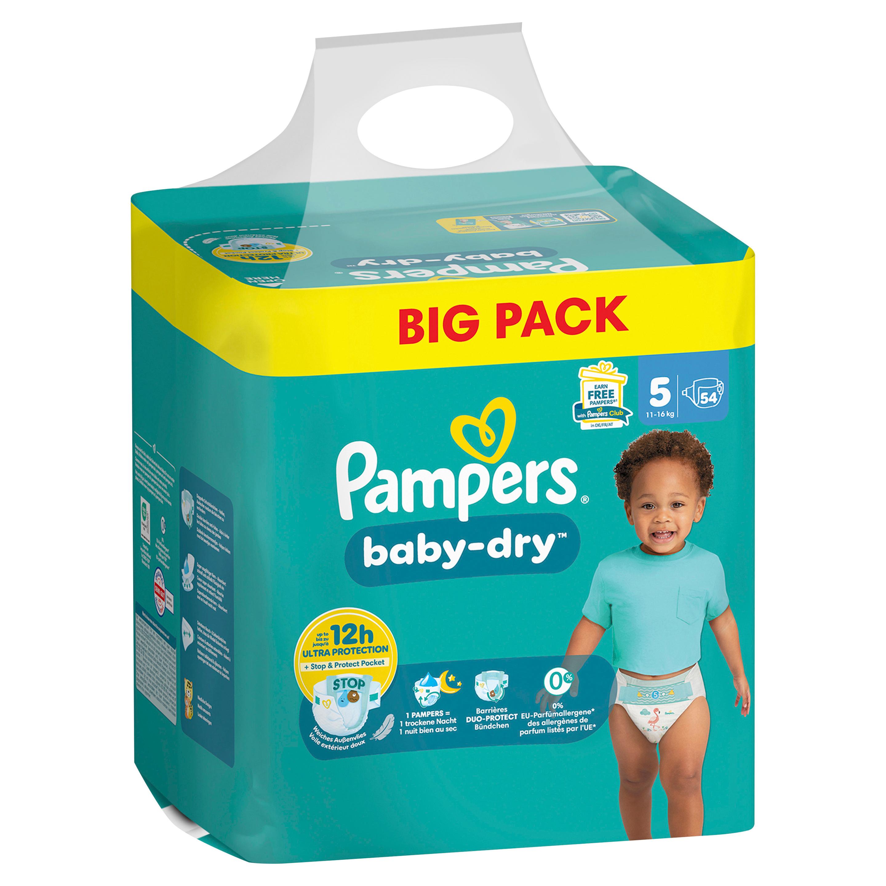 Produktbild Pampers Baby Dry Windeln Gr.5 Junior 11-16kg BigPack 13 von 16