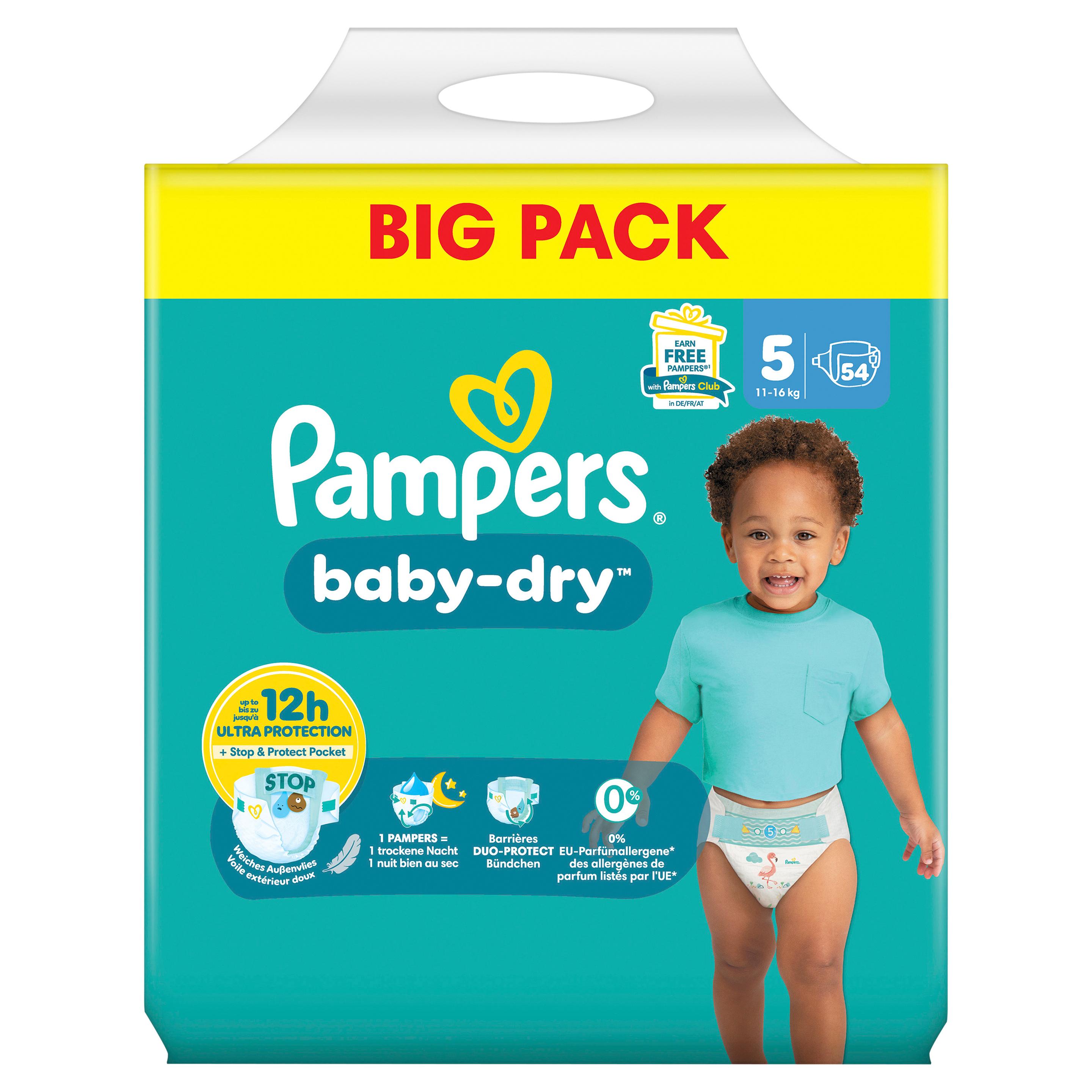 Produktbild Pampers Baby Dry Windeln Gr.5 Junior 11-16kg BigPack 2 von 16
