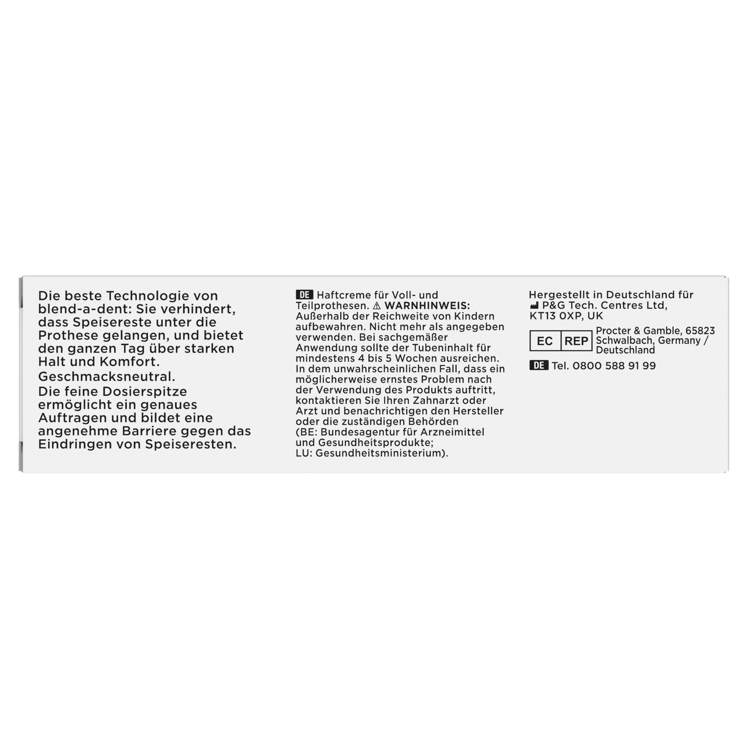 Produktbild Blend-A-Dent ULTIMATE Haftcreme Geschmacksneutral 4 von 13