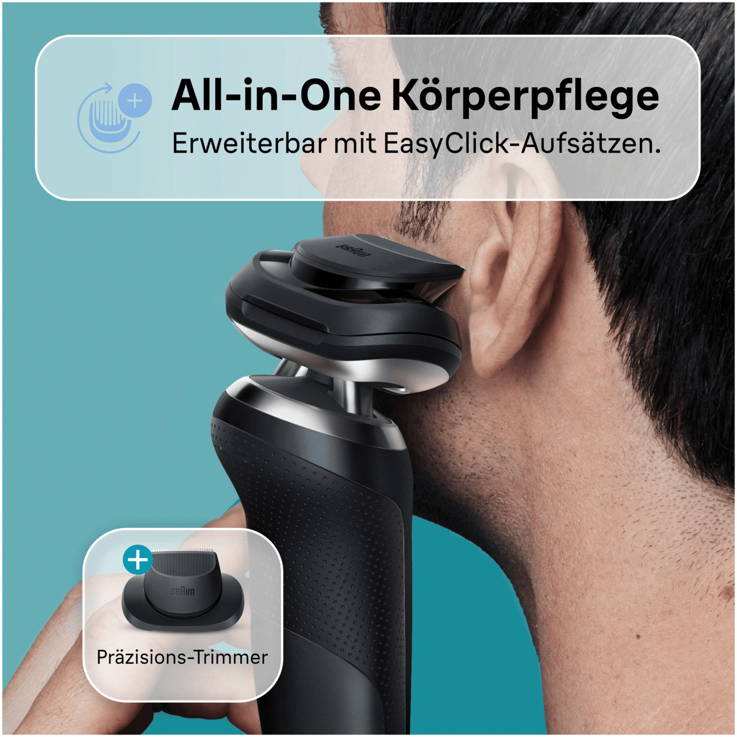 Produktbild BRAUN Series 7 Elektrorasierer für Herren 71-N7200cc 4 von 7