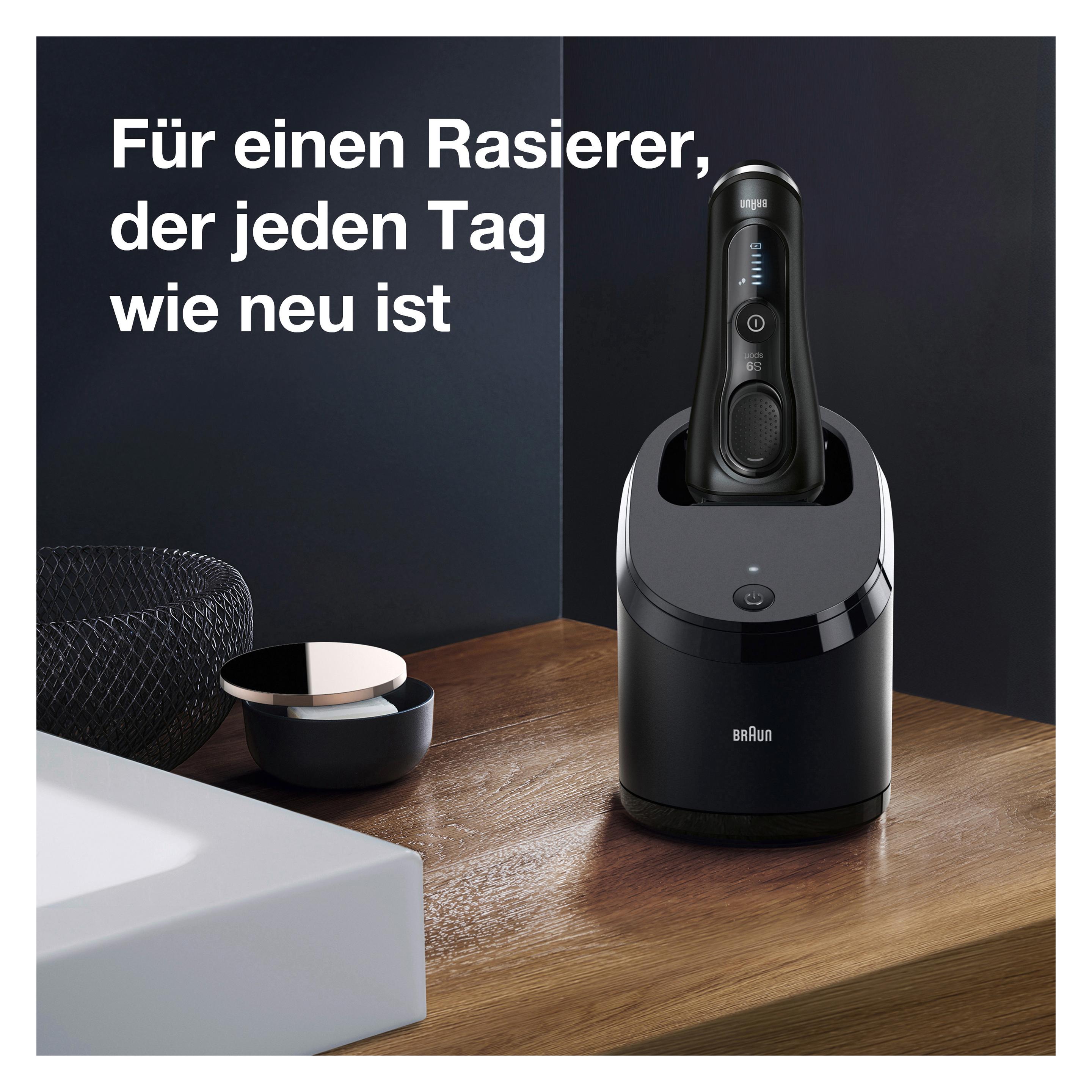 Produktbild BRAUN Series 9 Sport Premium Elektrorasierer mit gratis Reinigungs- und Ladestation 2 von 4