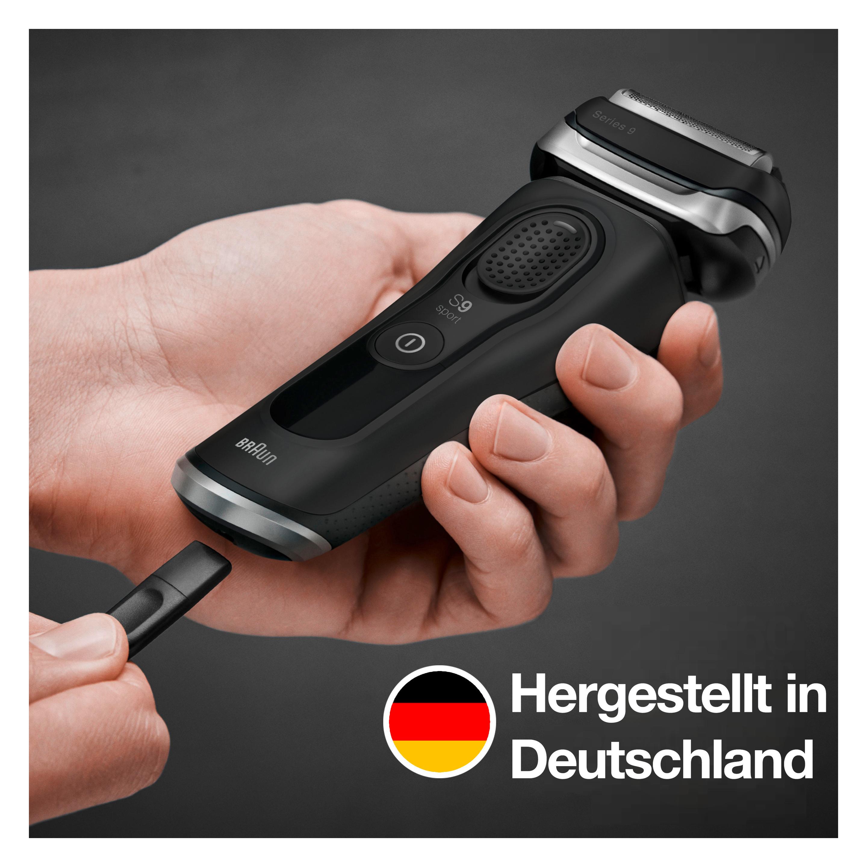 Produktbild BRAUN Series 9 Sport Premium Elektrorasierer mit gratis Reinigungs- und Ladestation 3 von 4