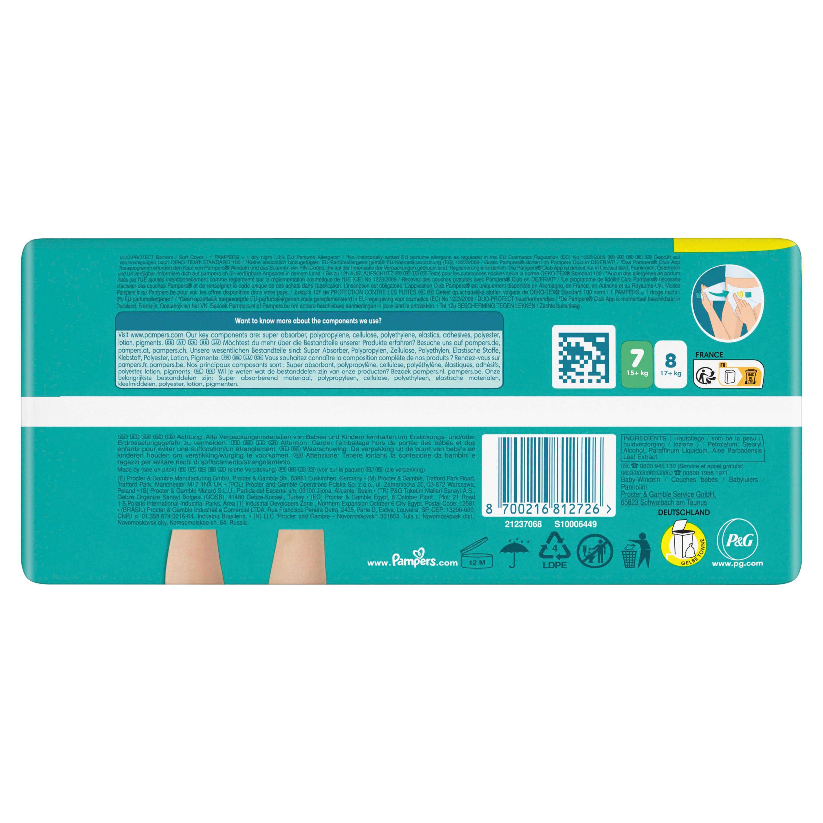 Produktbild Pampers Baby Dry Windeln Gr.7 Extra Large 15+kg Big Pack 8 von 14