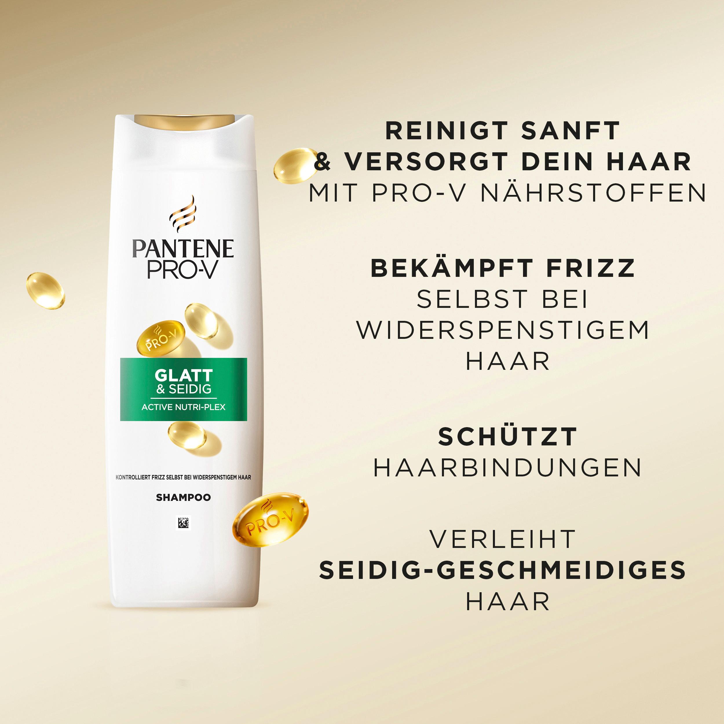 Produktbild Pantene Pro-V Shampoo Glatt&Seidig 9 von 9