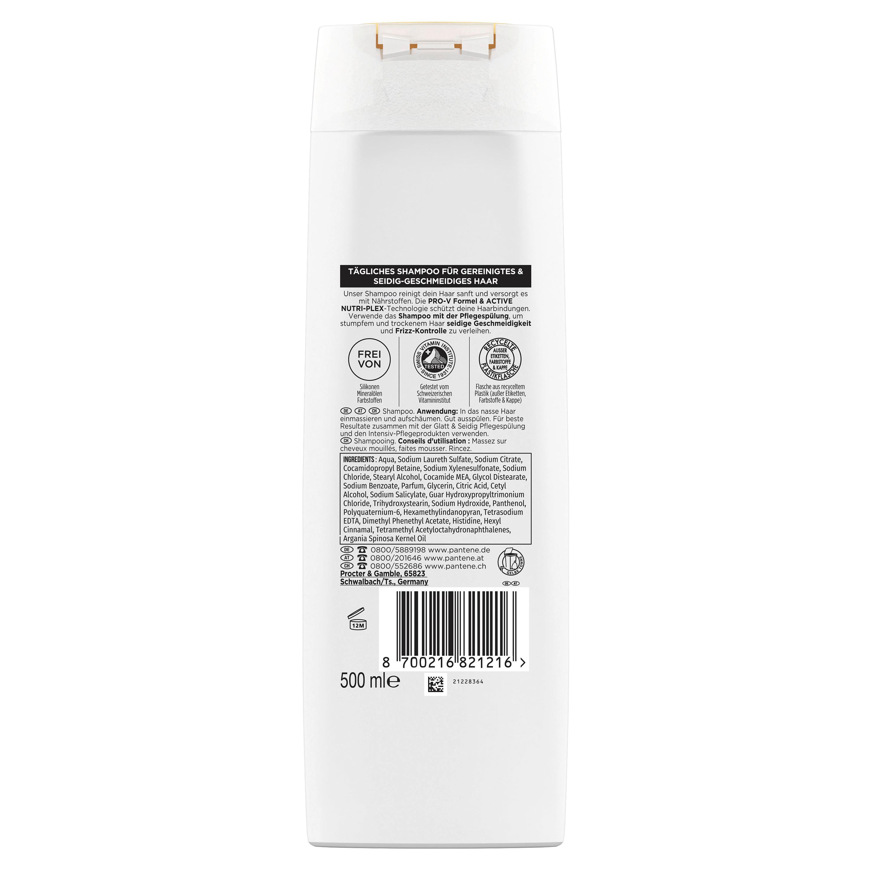 Produktbild Pantene Pro-V Shampoo Glatt&Seidig 2 von 9