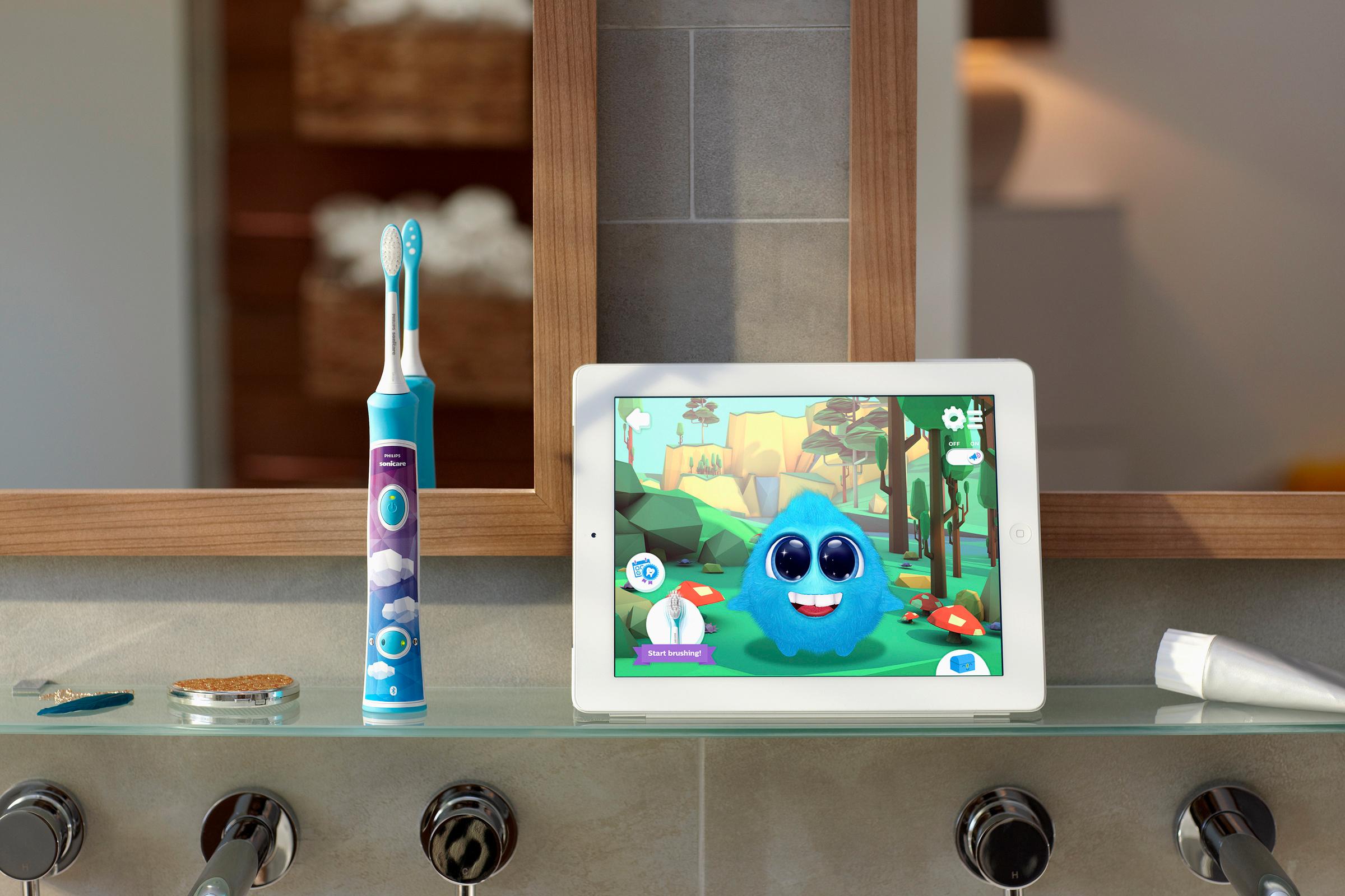 Produktbild Philips Sonicare Kids elektrische Zahnbürste HX6322/04 4 von 7