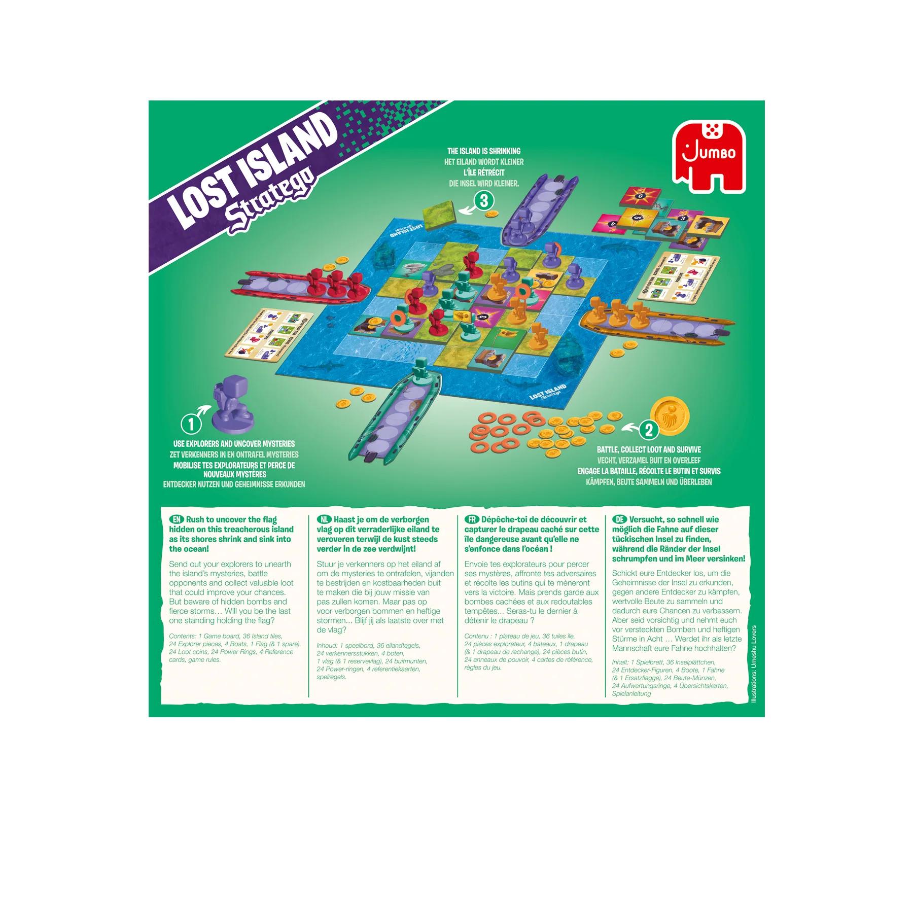 Produktbild Jumbo Spiele - Stratego - Lost Island 2 von 4