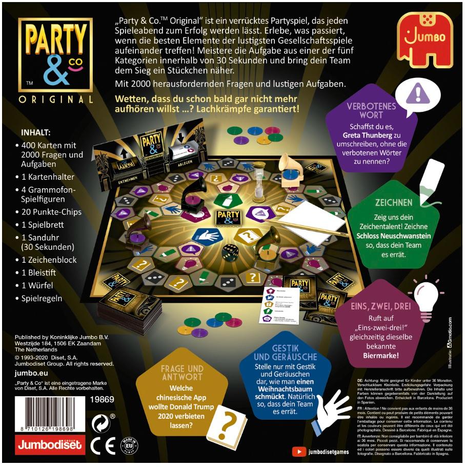 Produktbild Jumbo Spiele - Party&Co. Original 30 Jahre Jubiläumsfeier 5 von 8