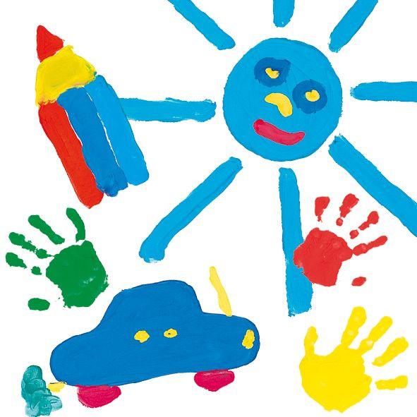 Produktbild SES Creative - Fingerfarbe 4 Farben je 150ml 3 von 7