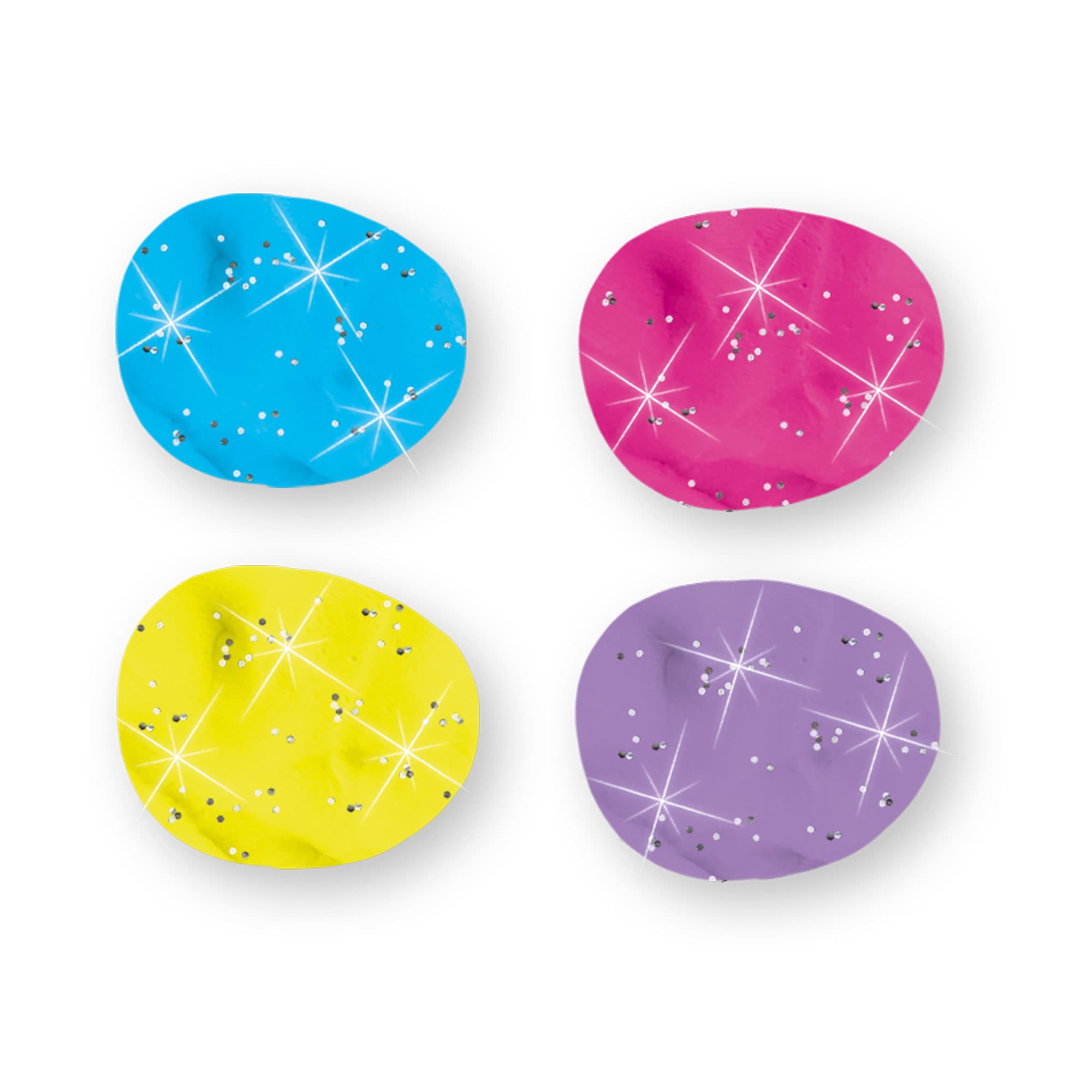 Produktbild SES Creative - Feel good Knete - Sparkle (4x90gr) 3 von 4