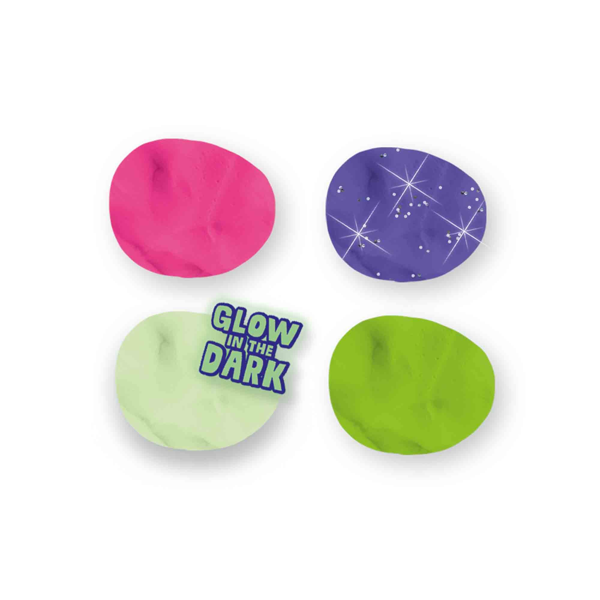 Produktbild SES Creative - Feel good Knete - Glow (4x90gr) 4 von 5