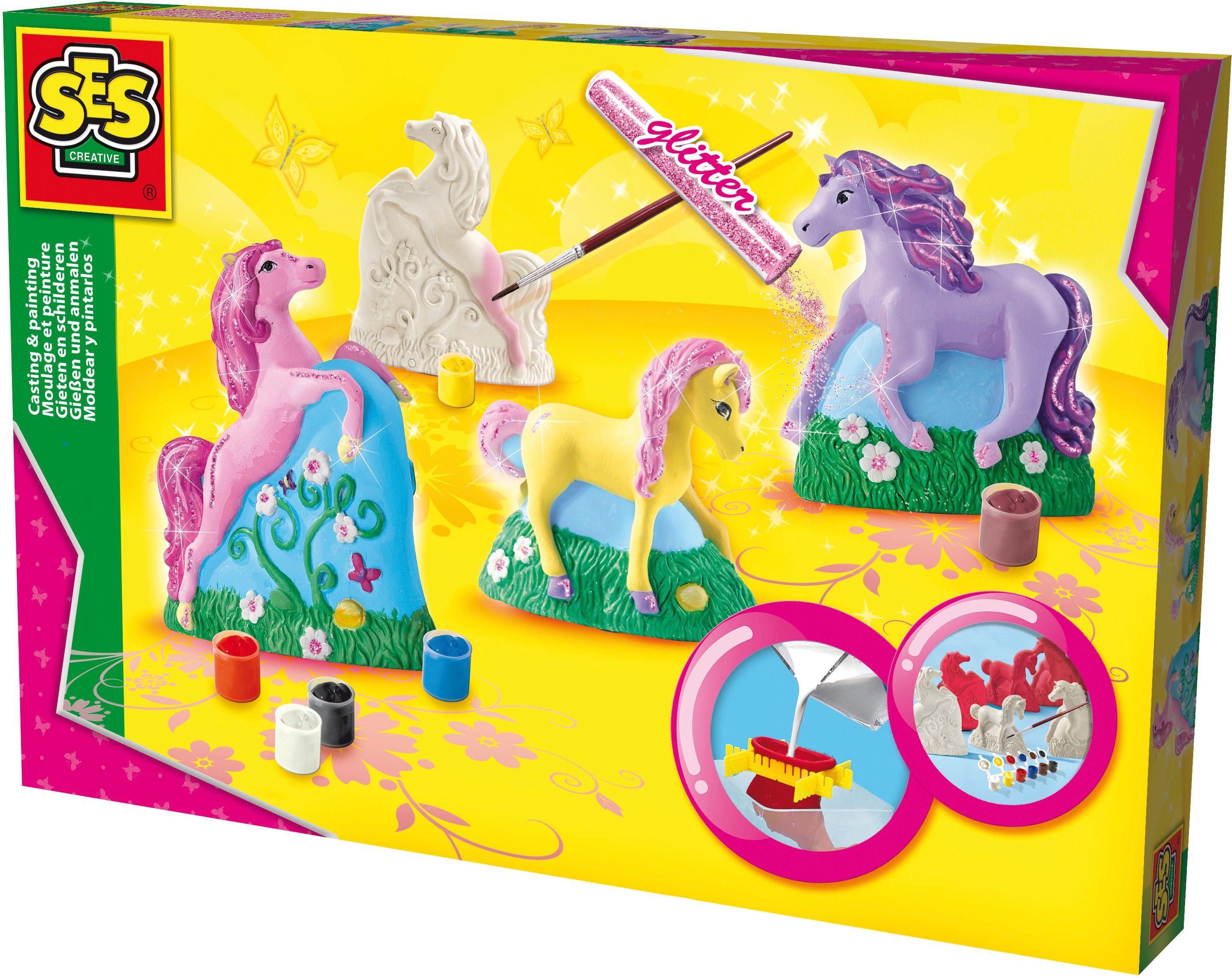 SES Creative - Gipsfiguren Pferde