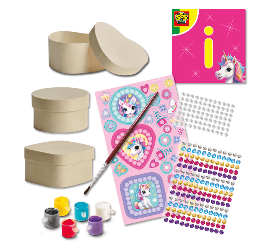 Produktbild SES Creative - Unicorn - Diamond Painting Schmuckkästchen 5 von 5