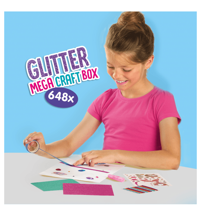 Produktbild SES Creative - Mega Glitzer-Bastelbox 3 von 5