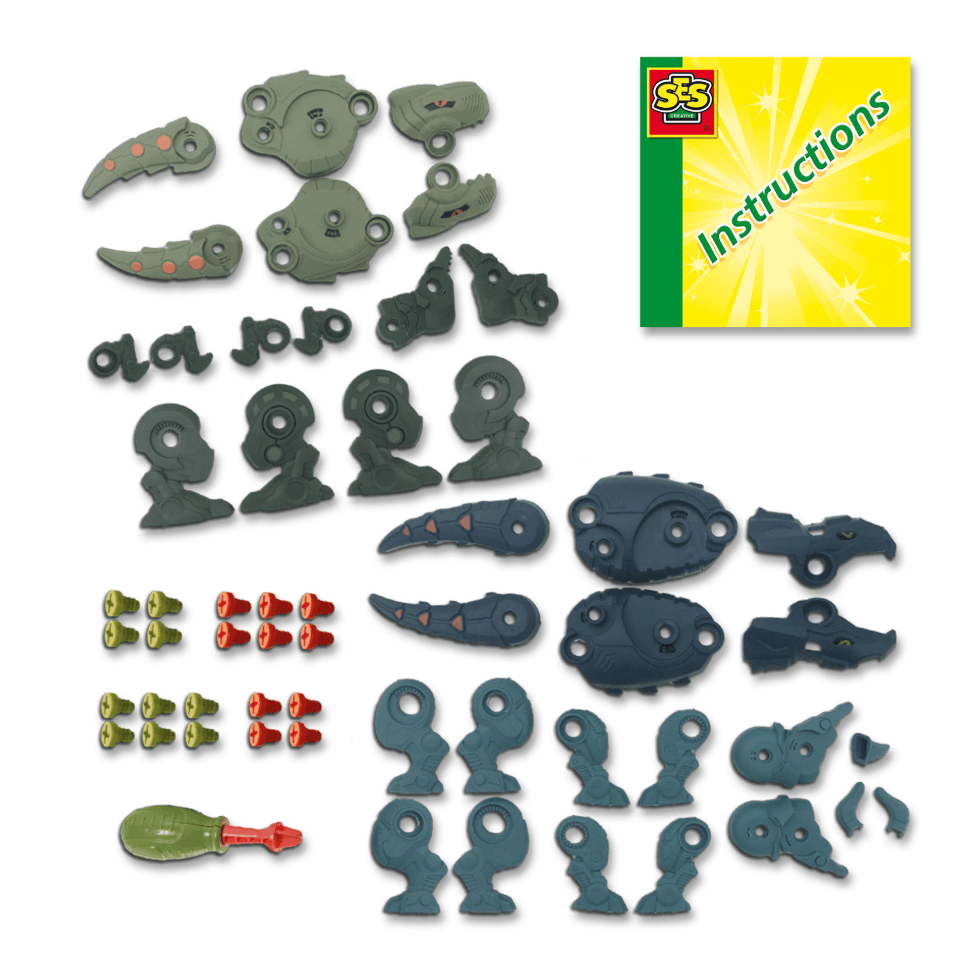 Produktbild SES Creative - Dino Schrauben Konstruktionsset 5 von 5