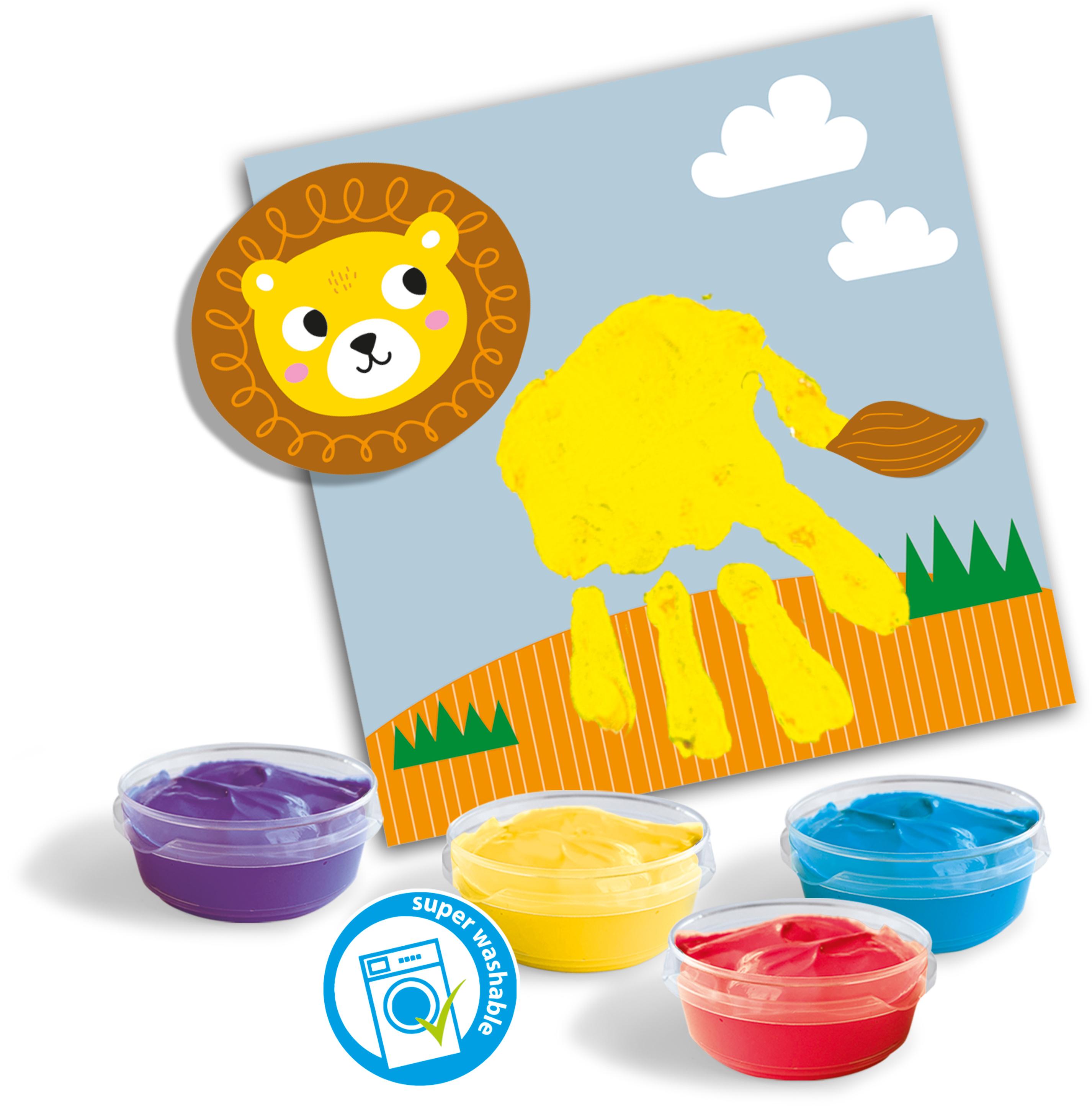 Produktbild SES Creative - My first - Fingerfarbe Handabdruck Tiere 5 von 6