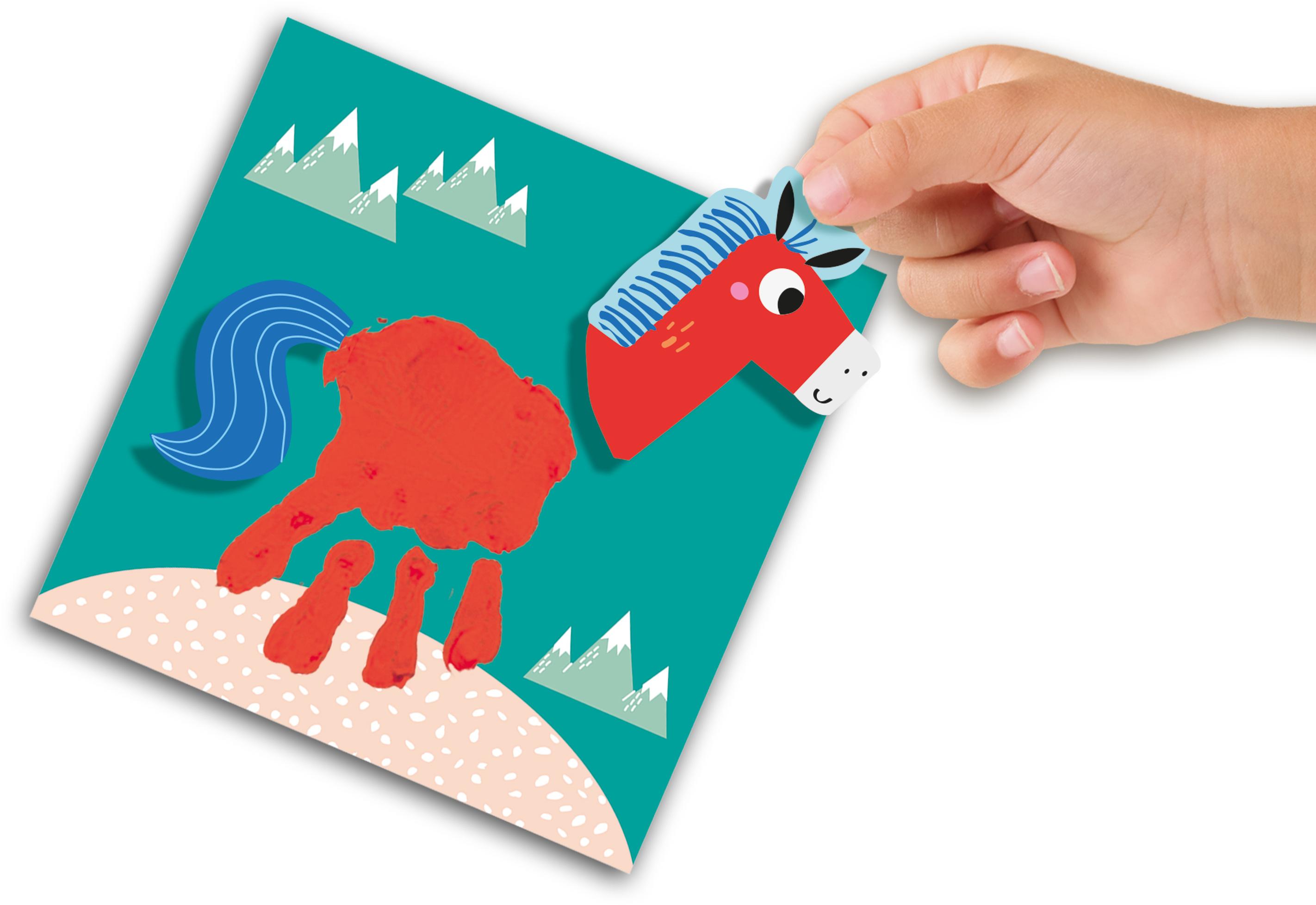 Produktbild SES Creative - My first - Fingerfarbe Handabdruck Tiere 6 von 6