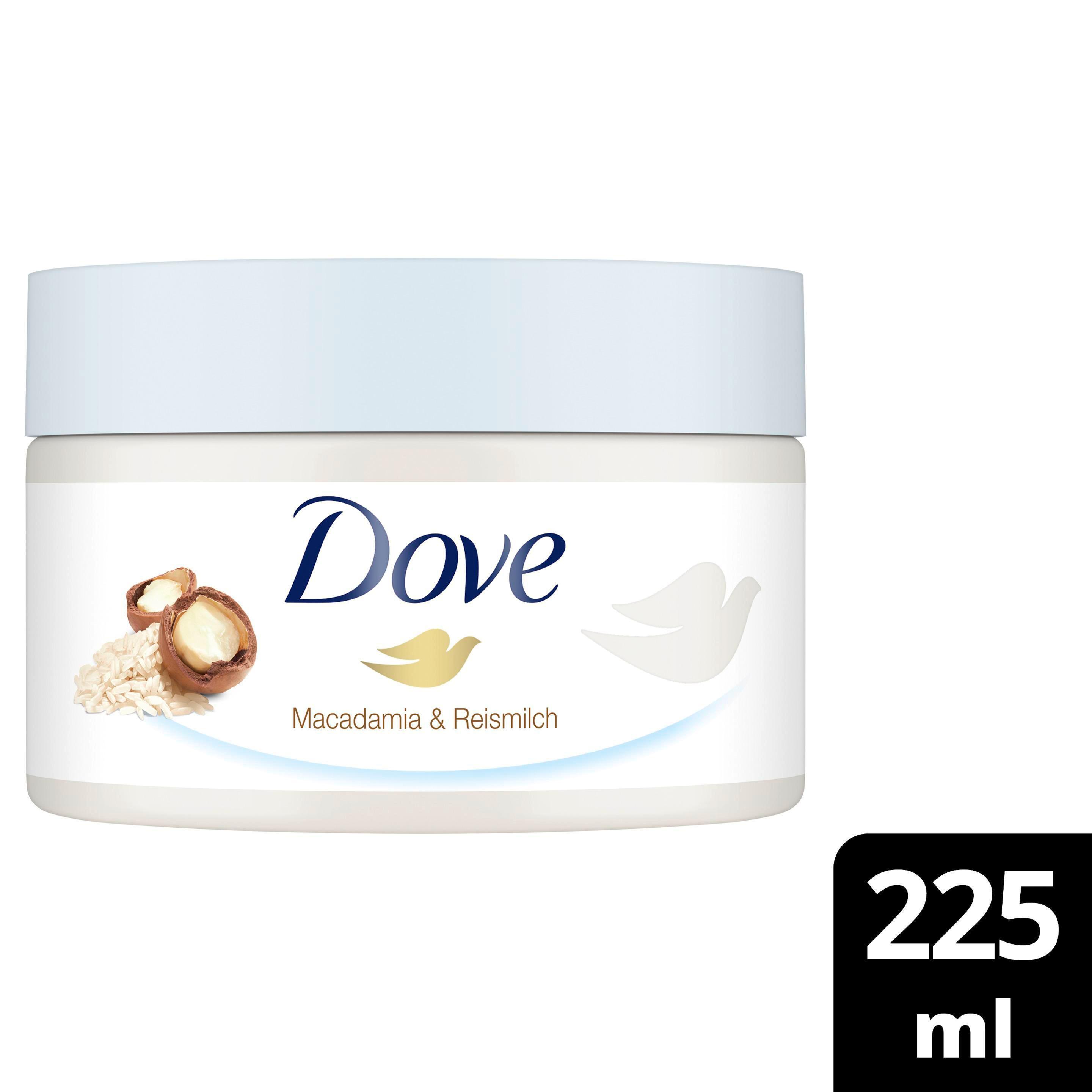 Dove Dusch-Peeling Macadamia&Reismilch 225 ml
