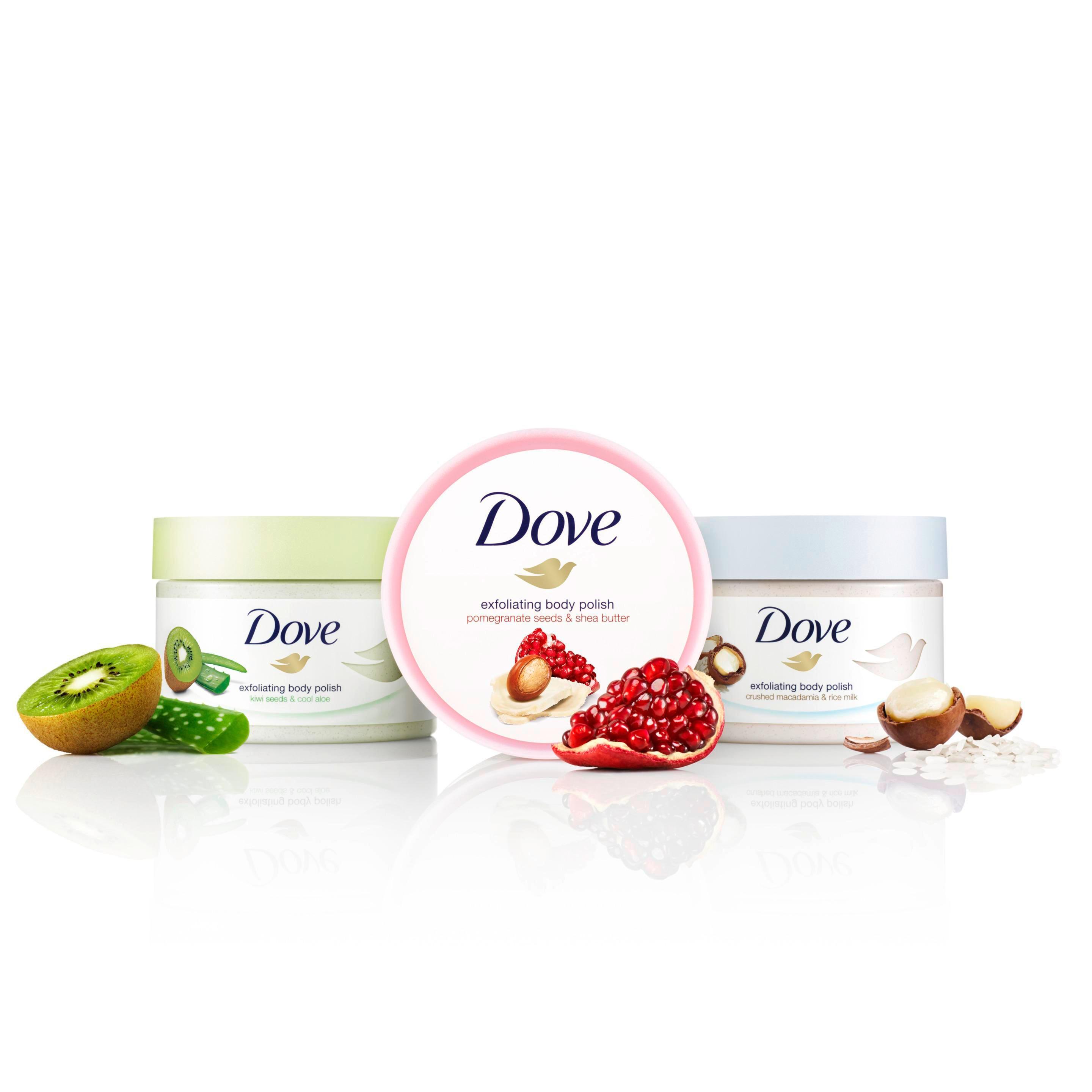 Produktbild Dove Creme-Dusch-Peeling Granatapfel&Sheabutter 2 von 13