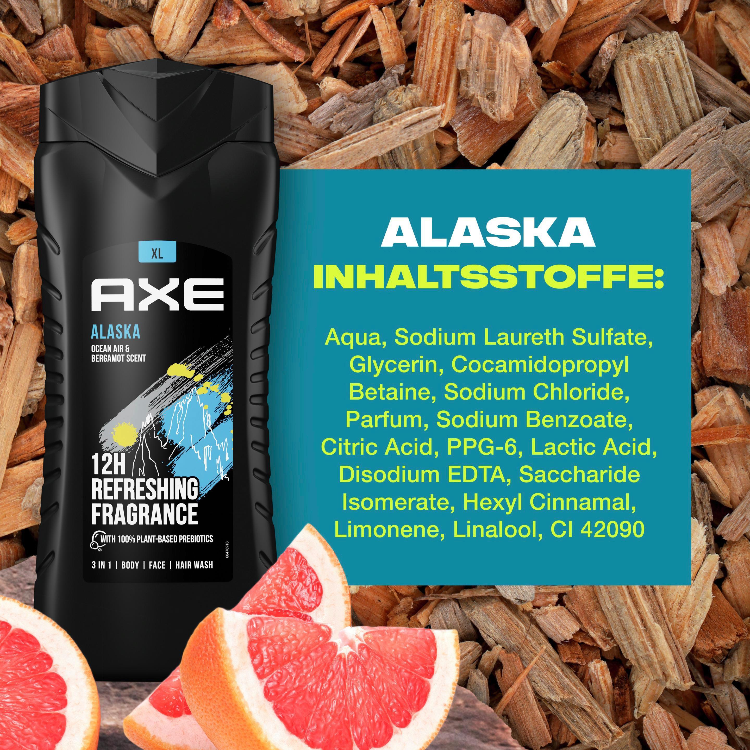 Produktbild Axe Alaska All Day Fresh 3in1 Duschgel 4 von 10