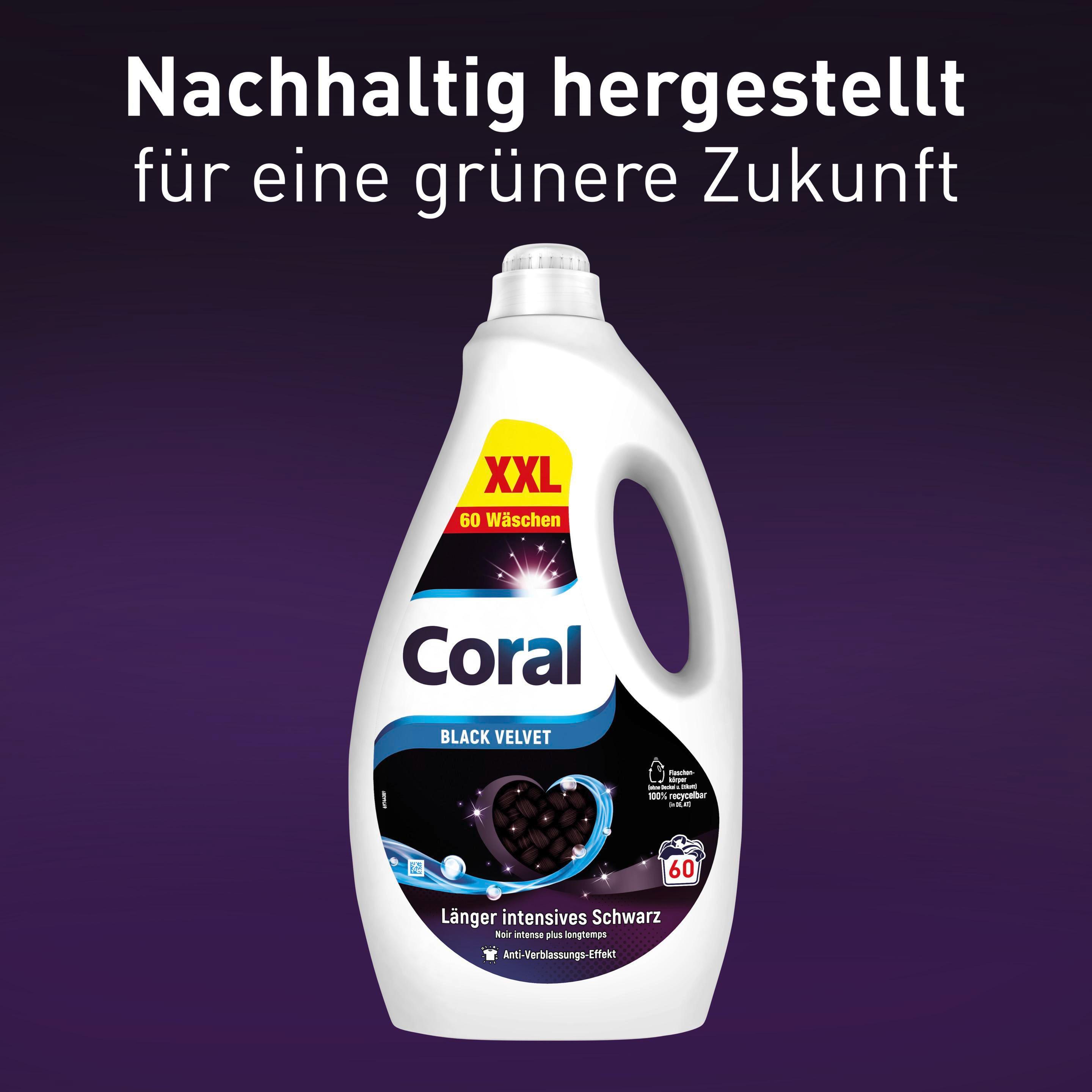 Produktbild Coral Flüssigwaschmittel Black Velvet XXL 60 6 von 9